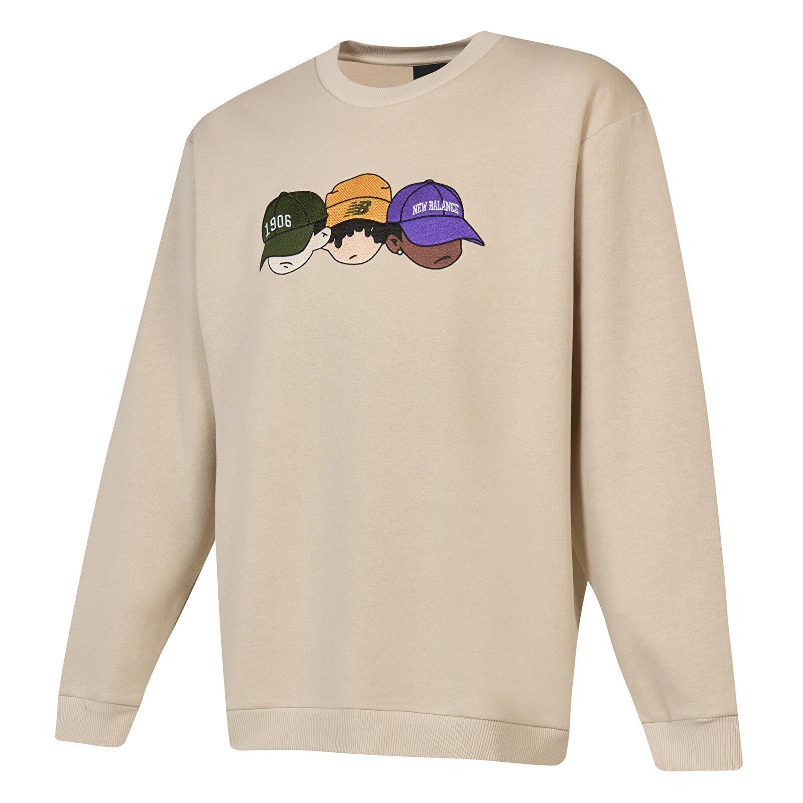 New Balance Lifestyle Erkek Sweatshirt