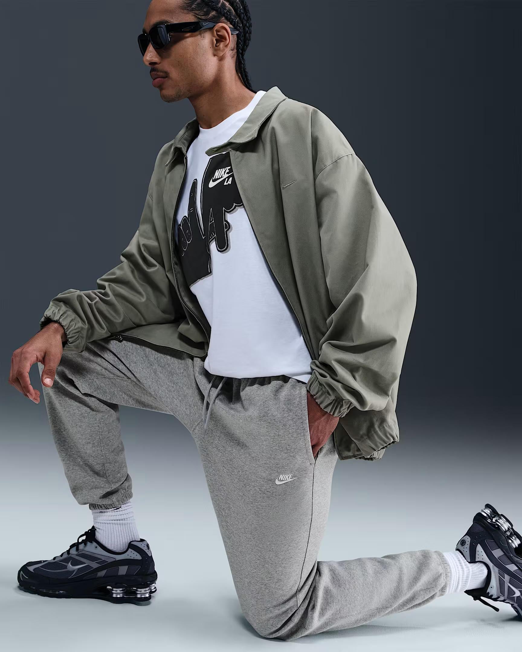 Nike Club Cuffed Brushed Fleece Trousers Erkek Eşofman Altı