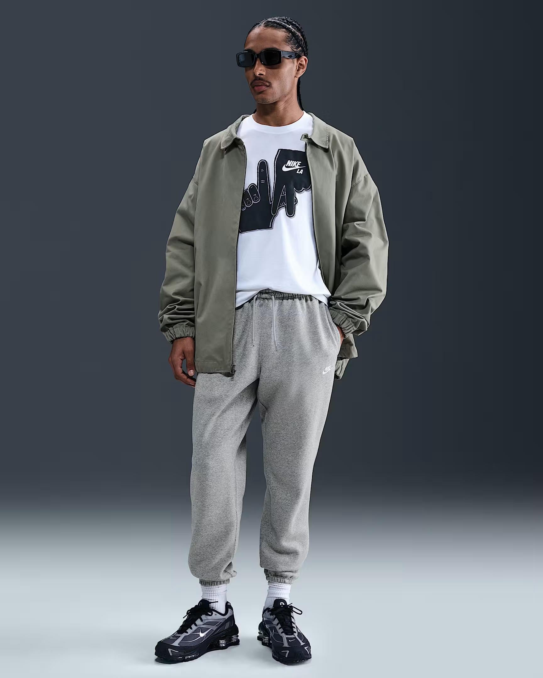 Nike Club Cuffed Brushed Fleece Trousers Erkek Eşofman Altı