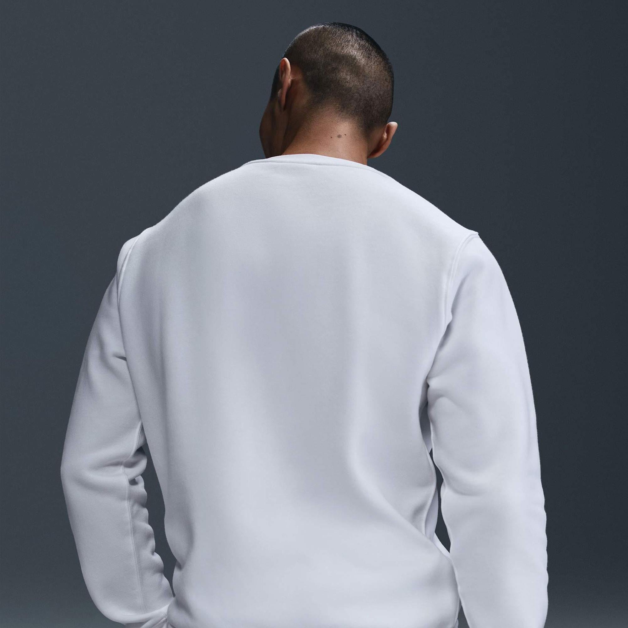 Nike Club Fleece Crew Erkek Sweatshirt