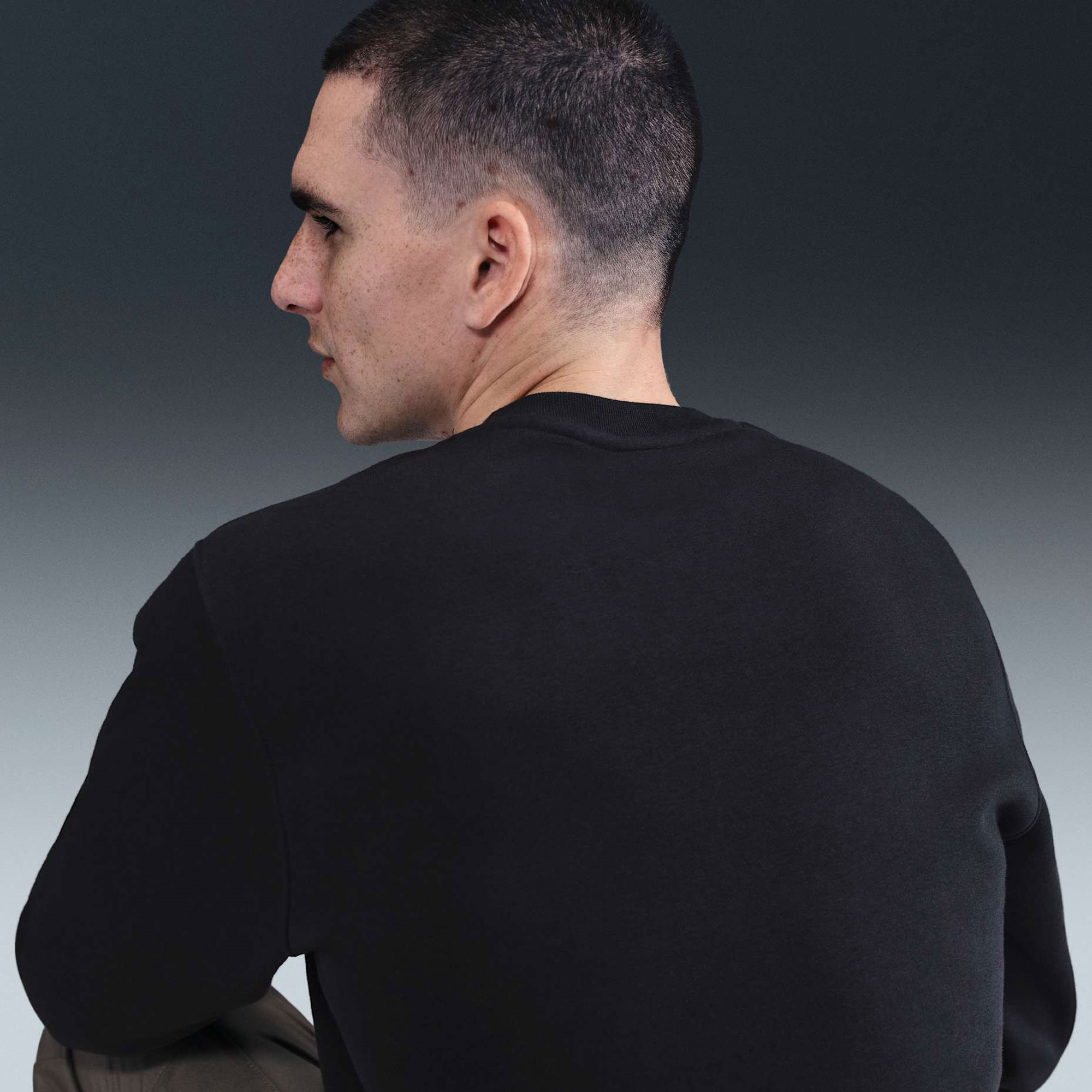 Nike Club Fleece Crew Erkek Sweatshirt