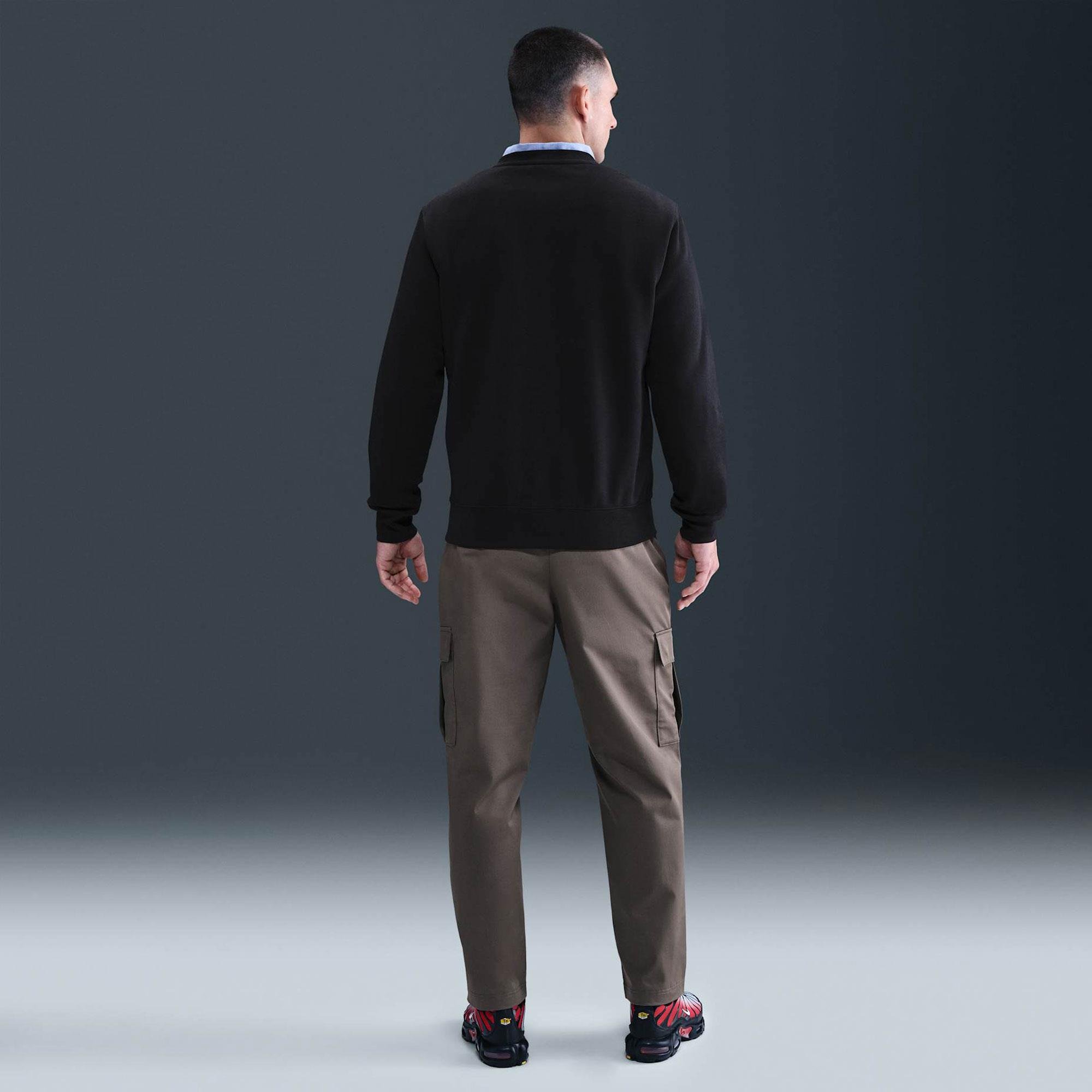 Nike Club Fleece Crew Erkek Sweatshirt