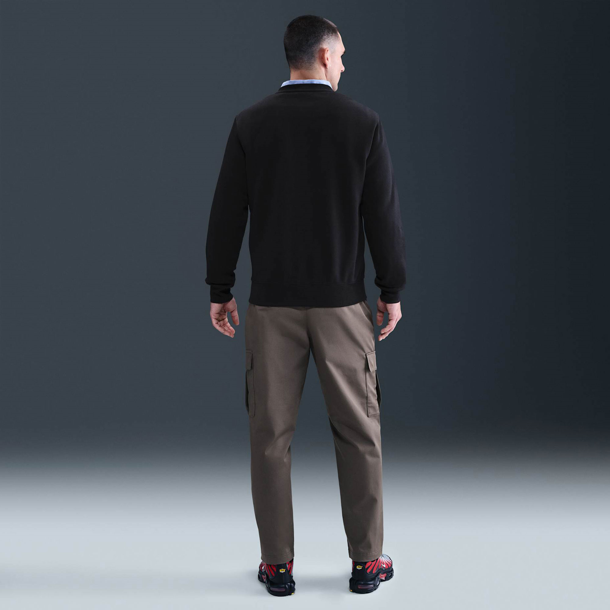 Nike Club Fleece Crew Erkek Sweatshirt