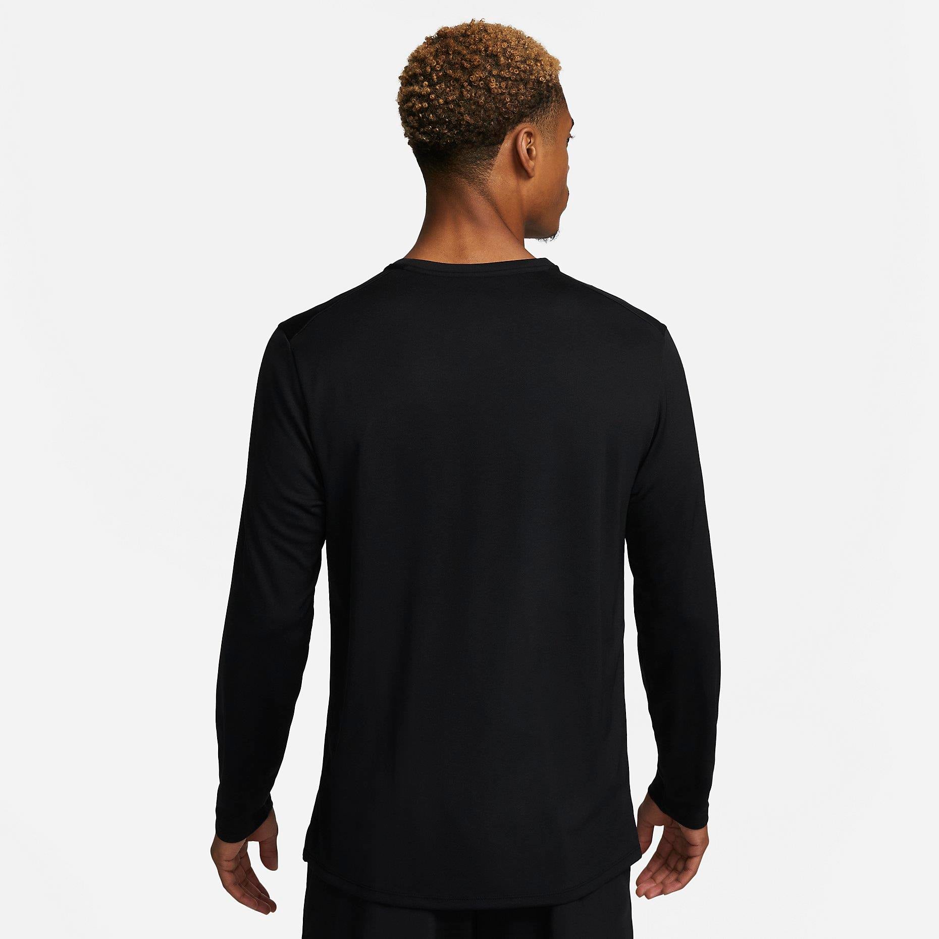 Nike Dri-FIT Miler Top Ls Erkek Tişört