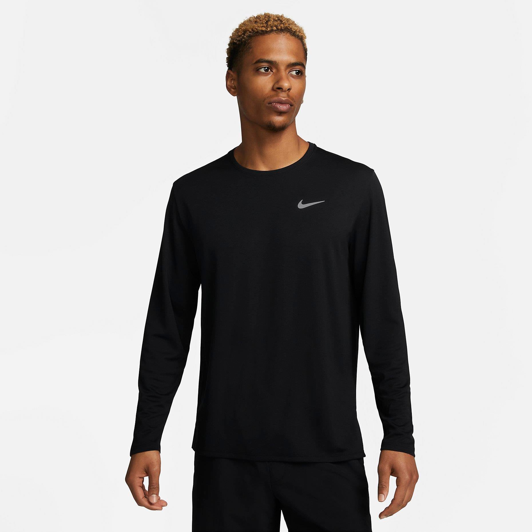 Nike Dri-FIT Miler Top Ls Erkek Tişört