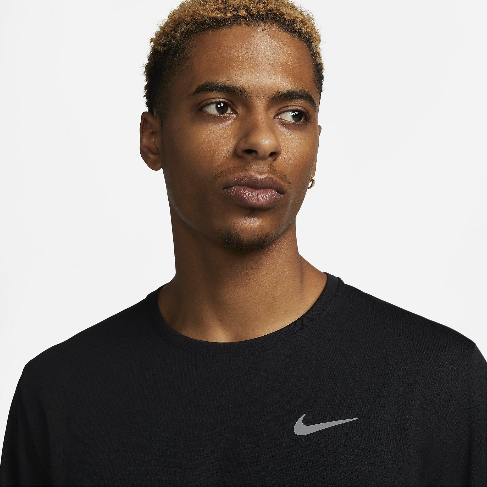 Nike Dri-FIT Miler Top Ls Erkek Tişört