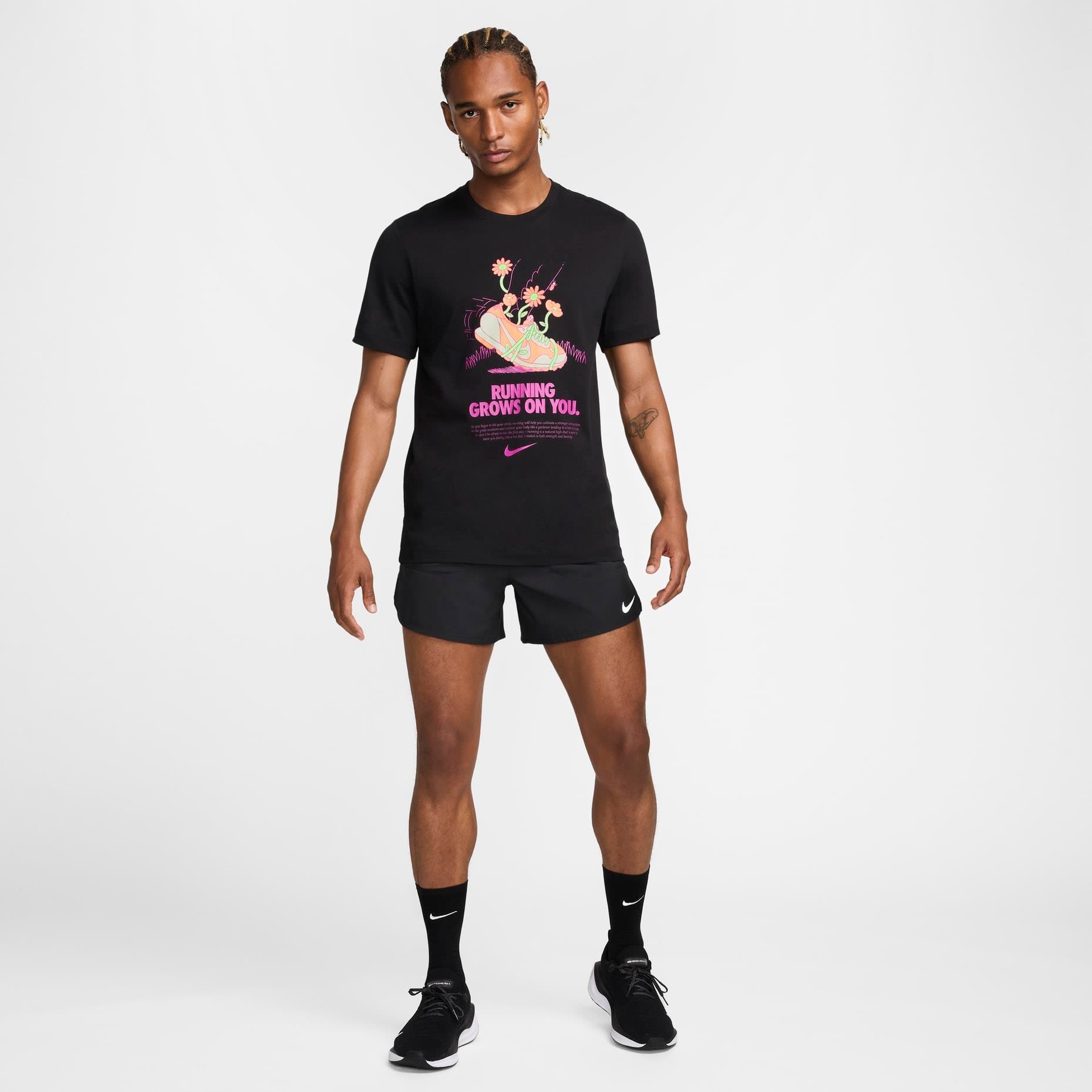 Nike Dri-FIT Running Erkek Tişört