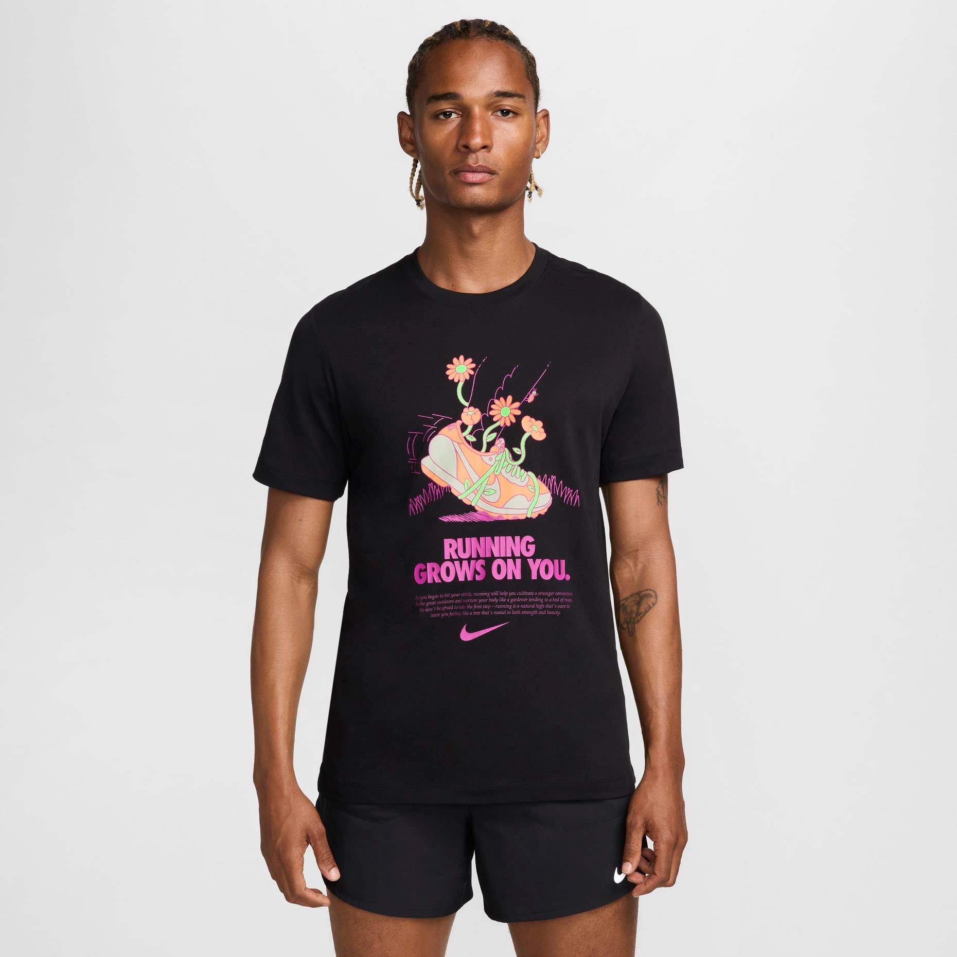 Nike Dri-FIT Running Erkek Tişört