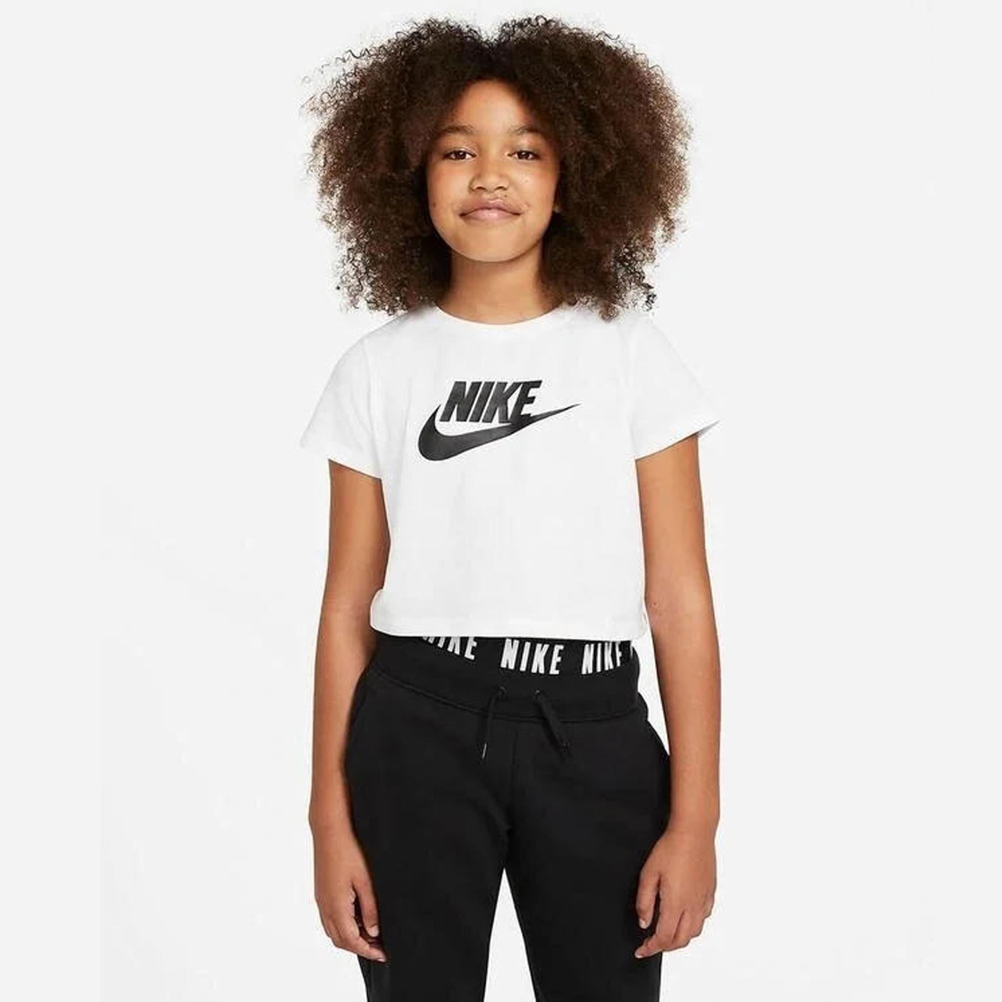Nike G Nsw Tee Crop Futura Çocuk Tişört