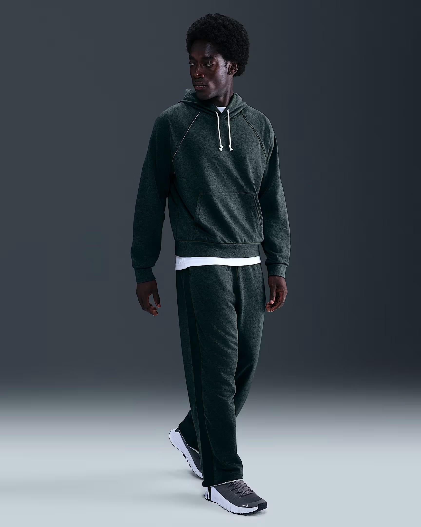 Nike Gym Heritage Dri-FIT Fleece Training Top Erkek Sweatshirt