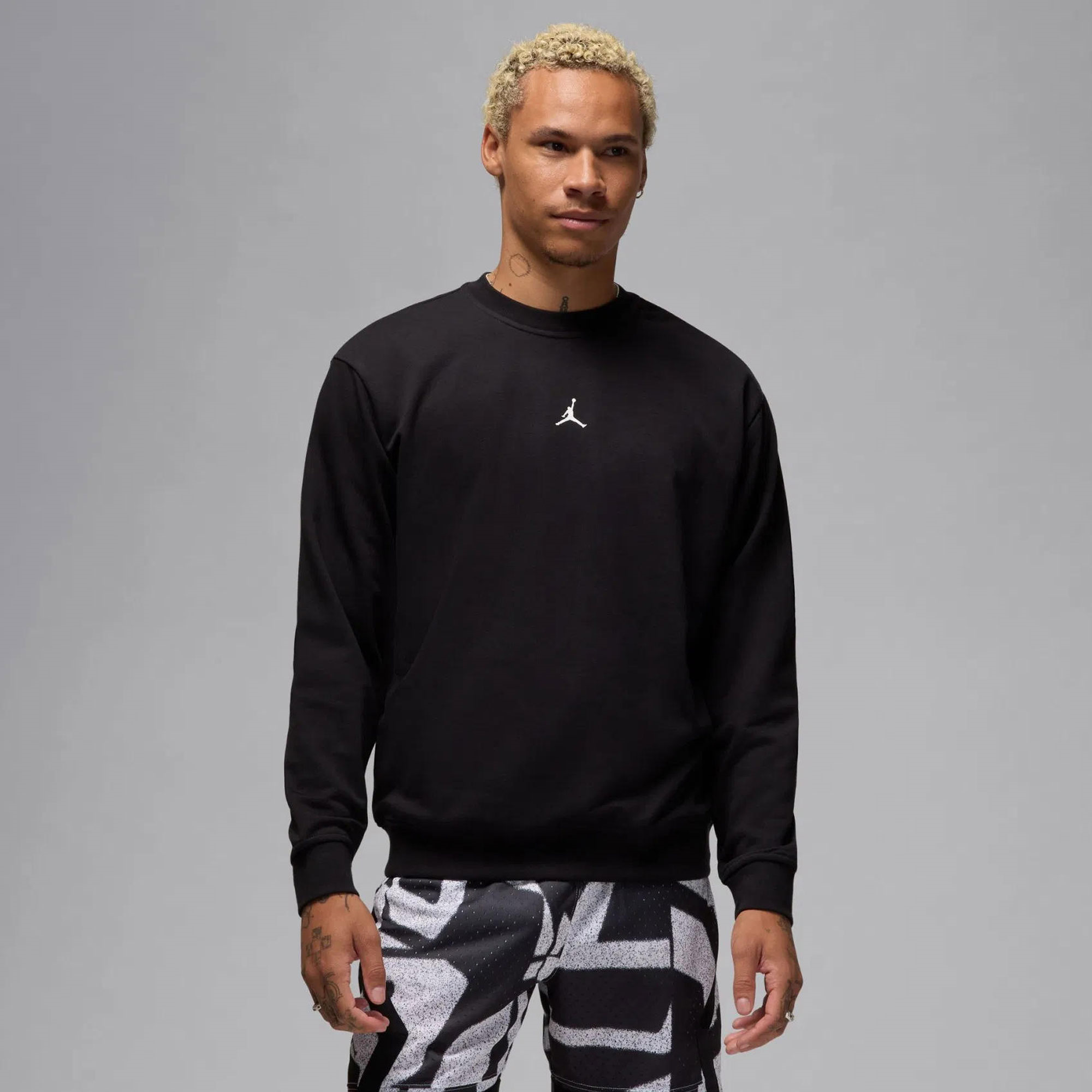 Nike Jordan Jumpman  Dri-FIT Sport Fleece Po Crew Erkek Sweatshirt