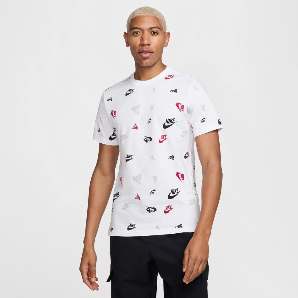 Nike M Nsw Tee 12Mo Aop Erkek Tişört
