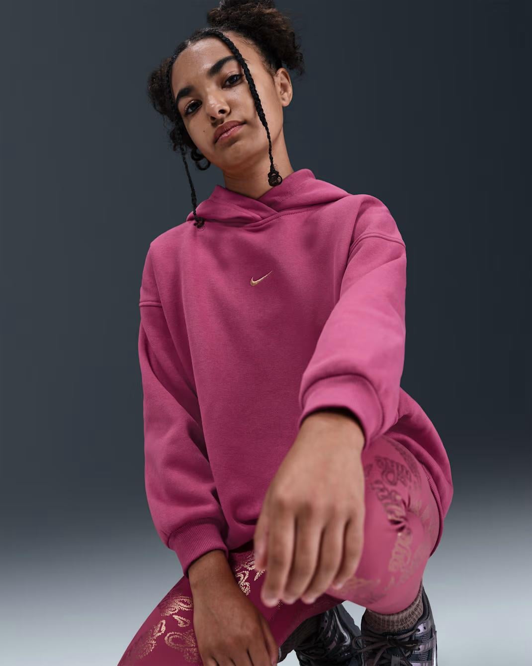 Nike Oversized Hoodie Çocuk Sweatshirt