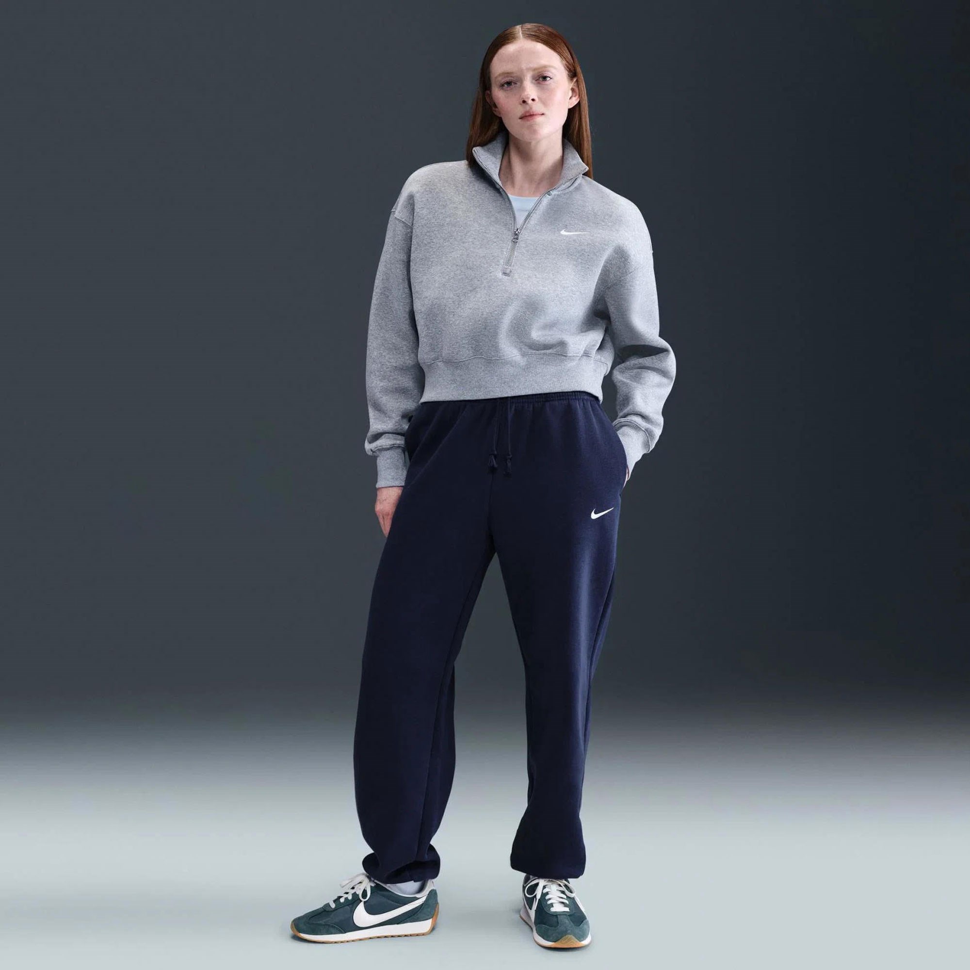 Nike Phoenix Fleece HR OS Kadın Eşofman Altı