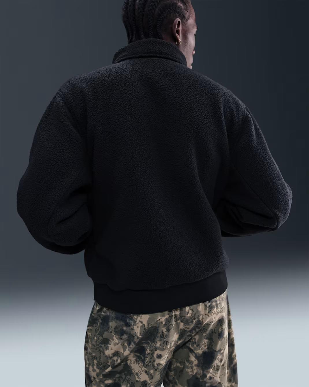 Nike Sportswear Club High-Pile Fleece Coaches Erkek Ceket