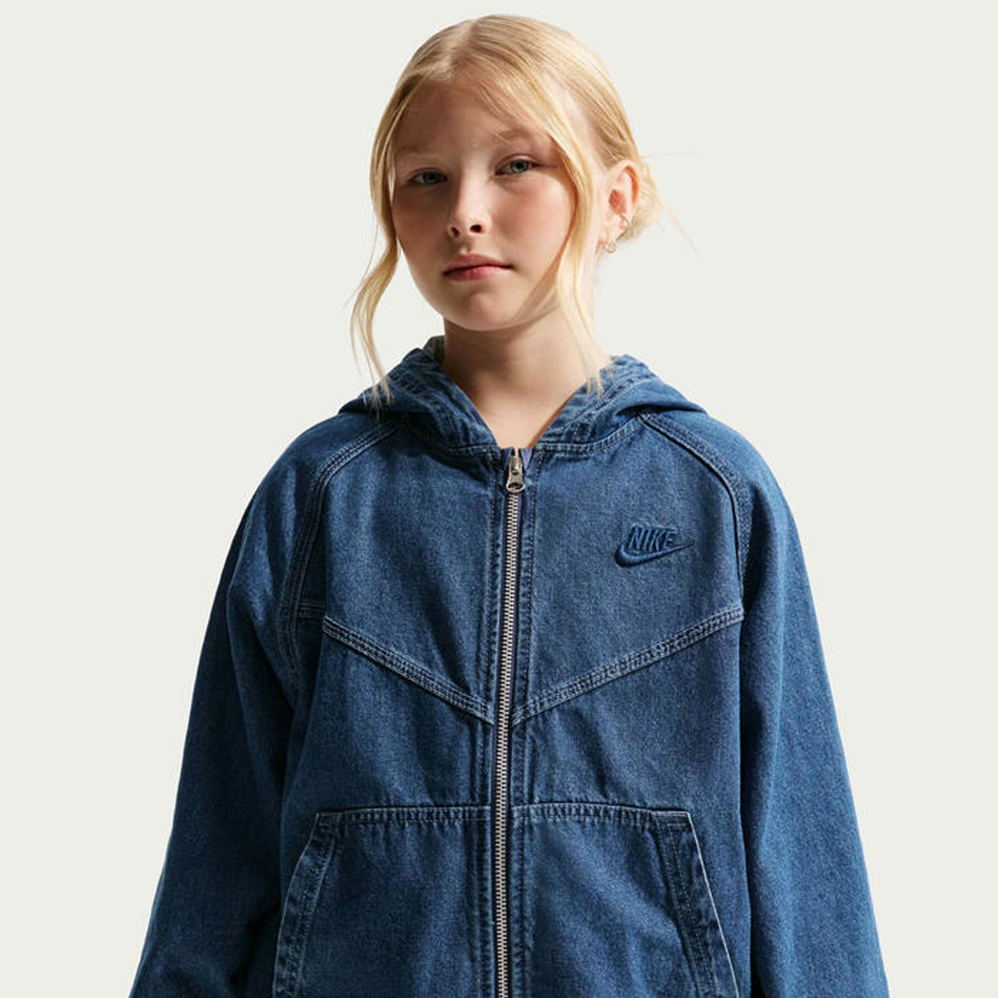 Nike Sportswear Collection Denim Çocuk Ceket