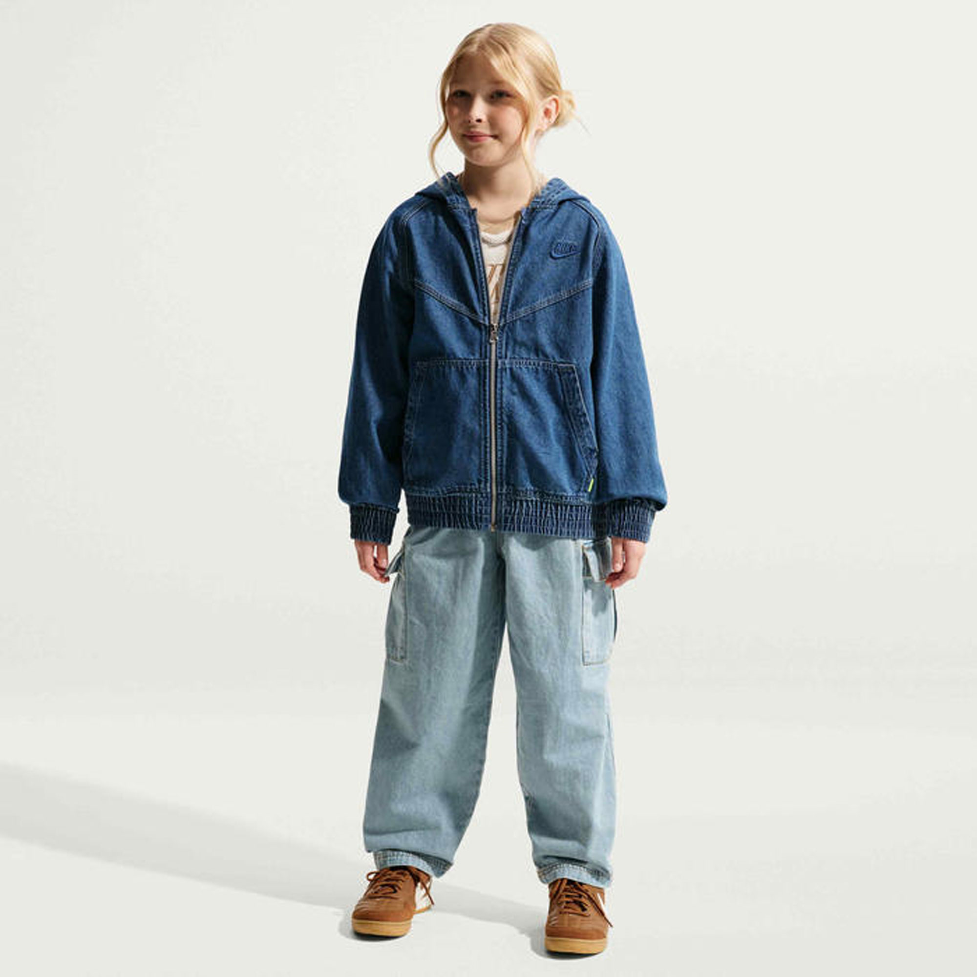 Nike Sportswear Collection Denim Çocuk Ceket