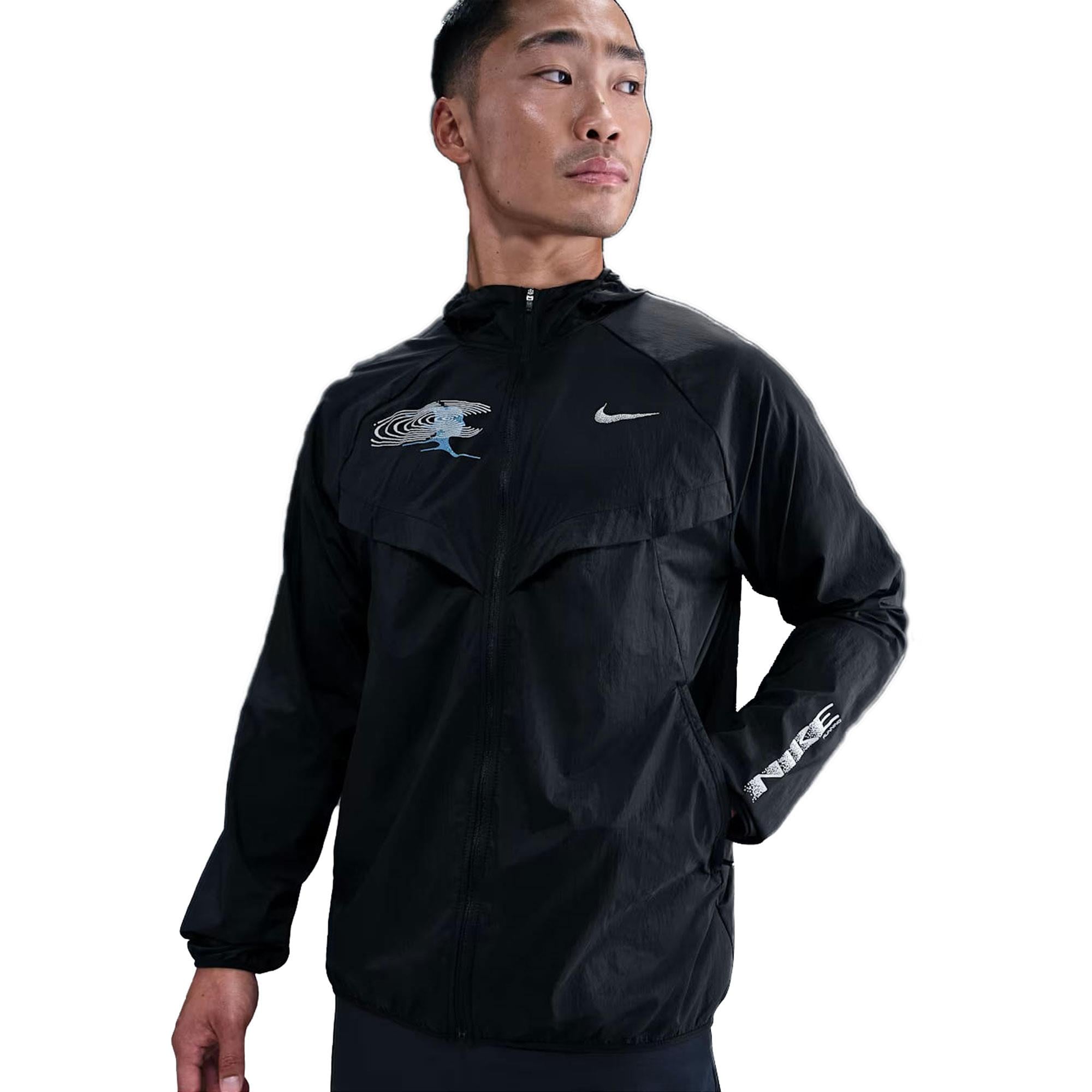 Nike Stride UV Repel Running Erkek Sweatshirt