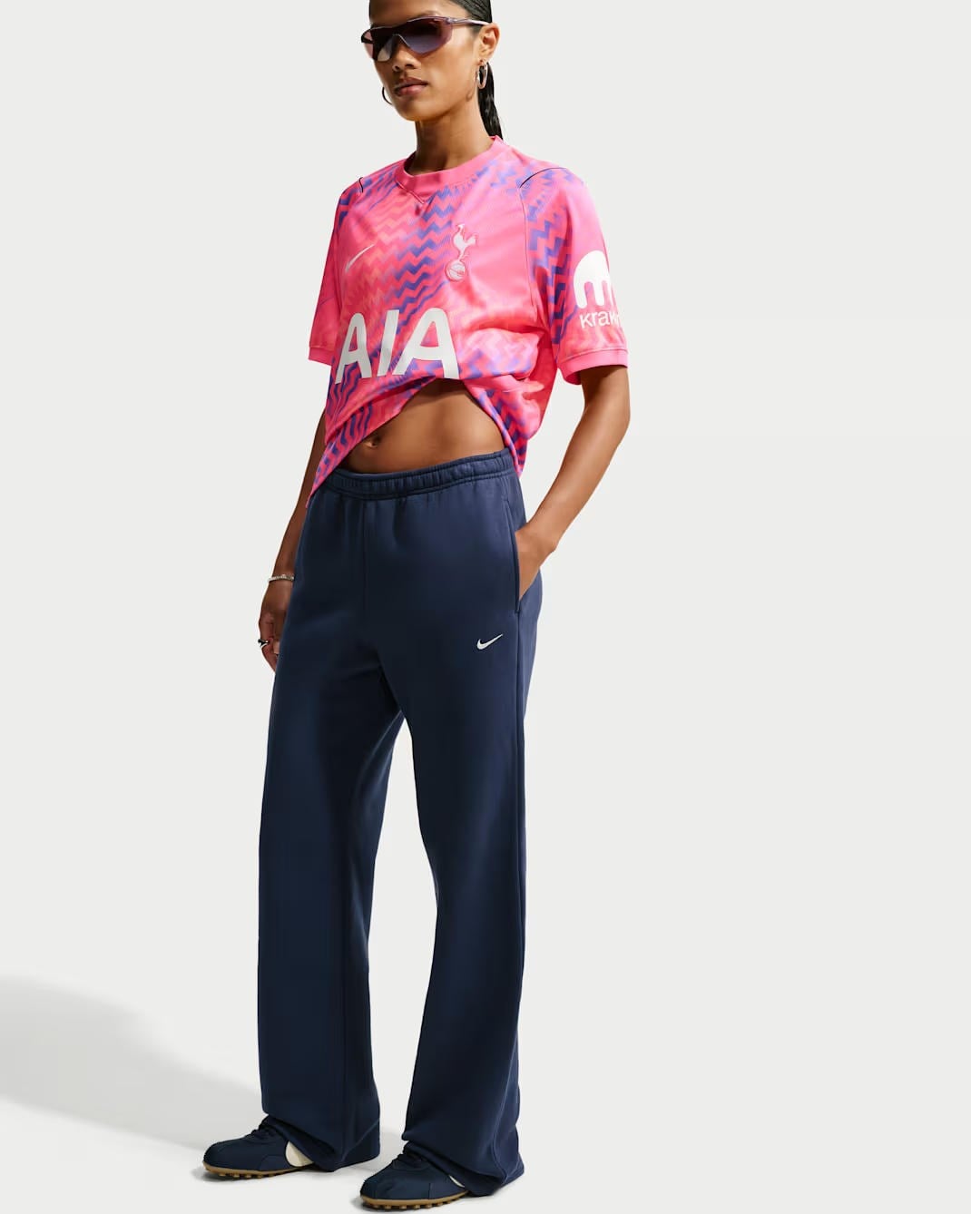 Nike Studio Fleece Medium Weight Kadın Eşofman Altı