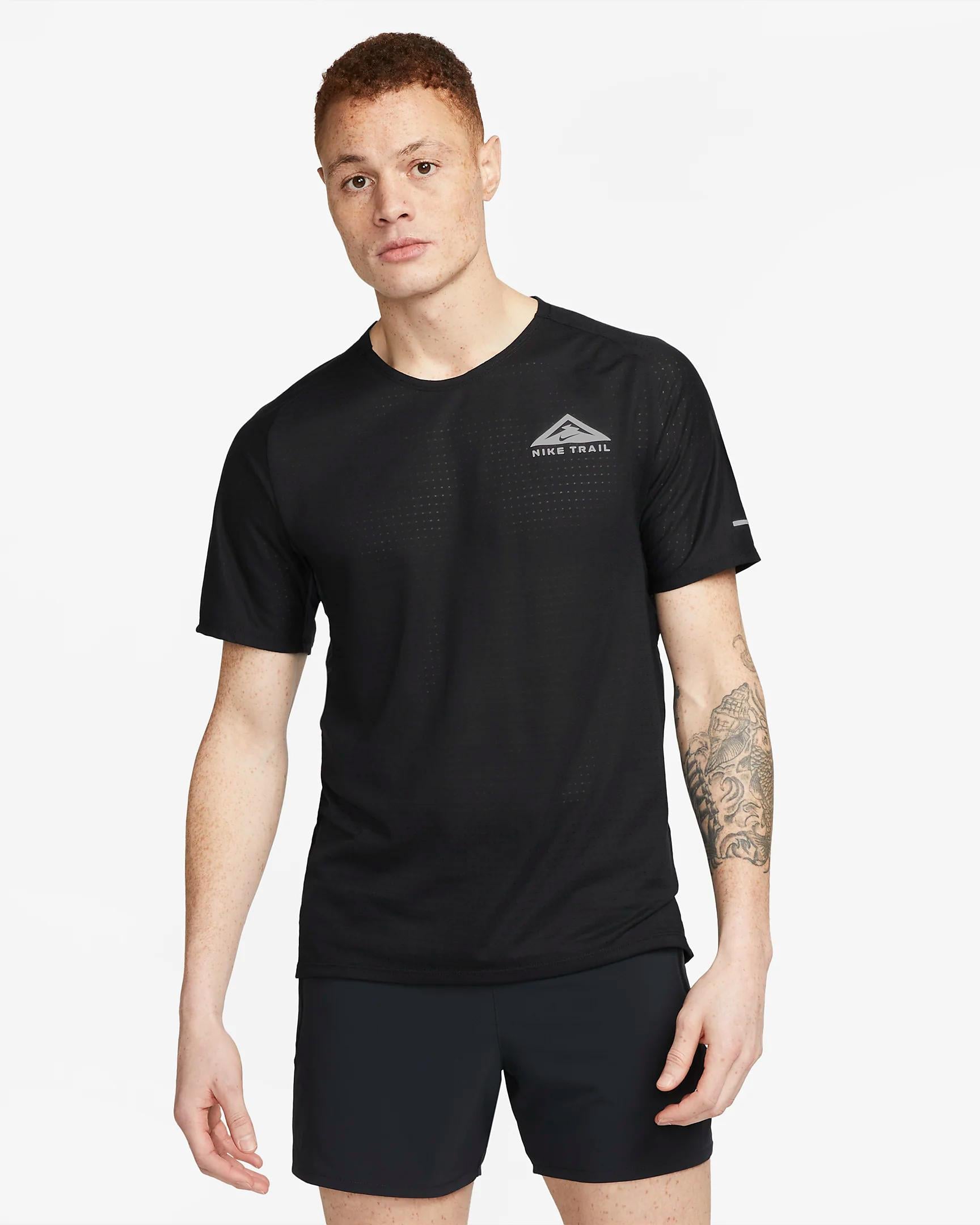 Nike Trail Solar Chase Dri-FIT Erkek Tişört