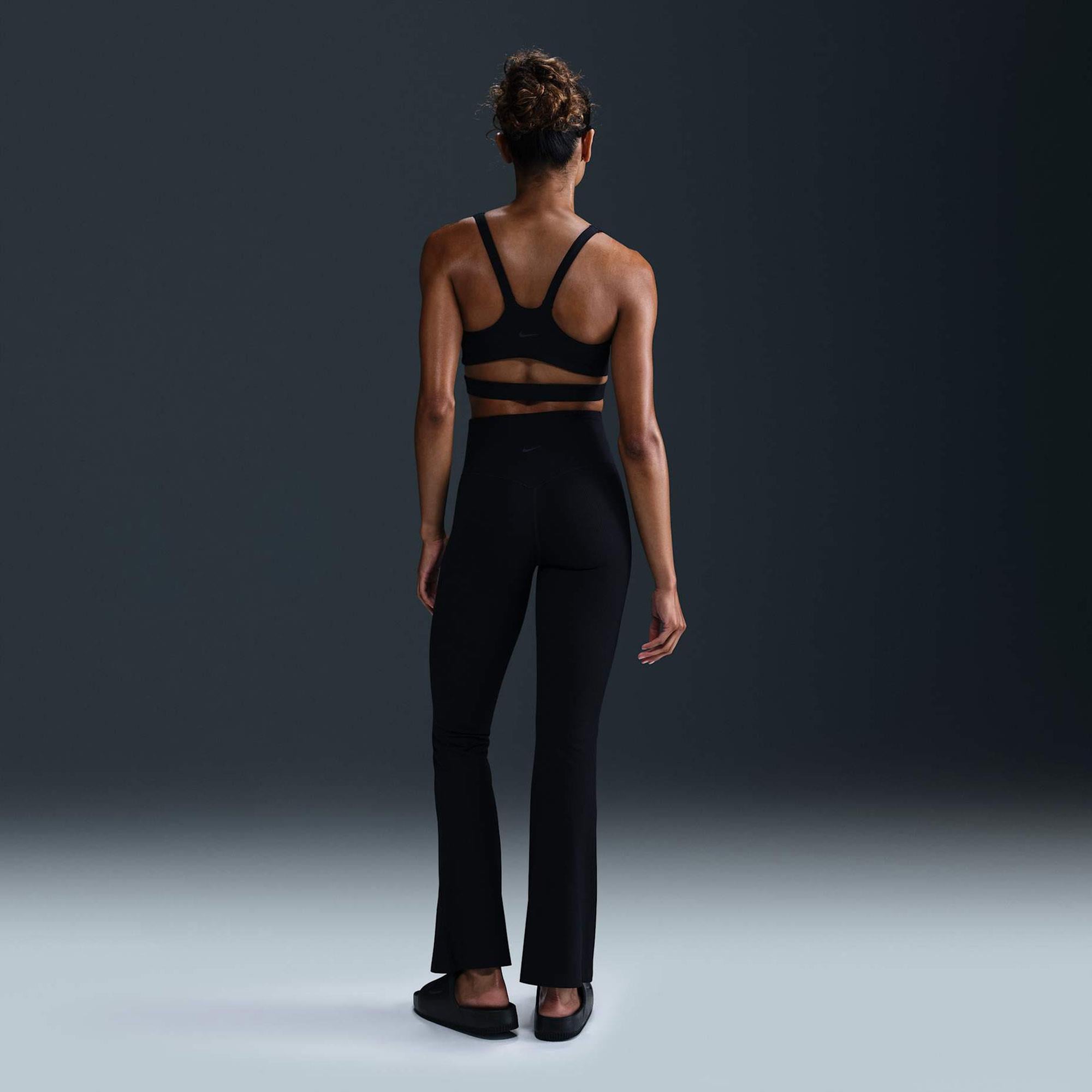 Nike Zenvy Dri-FIT High Rise Rib Flare Kadın Eşofman Altı