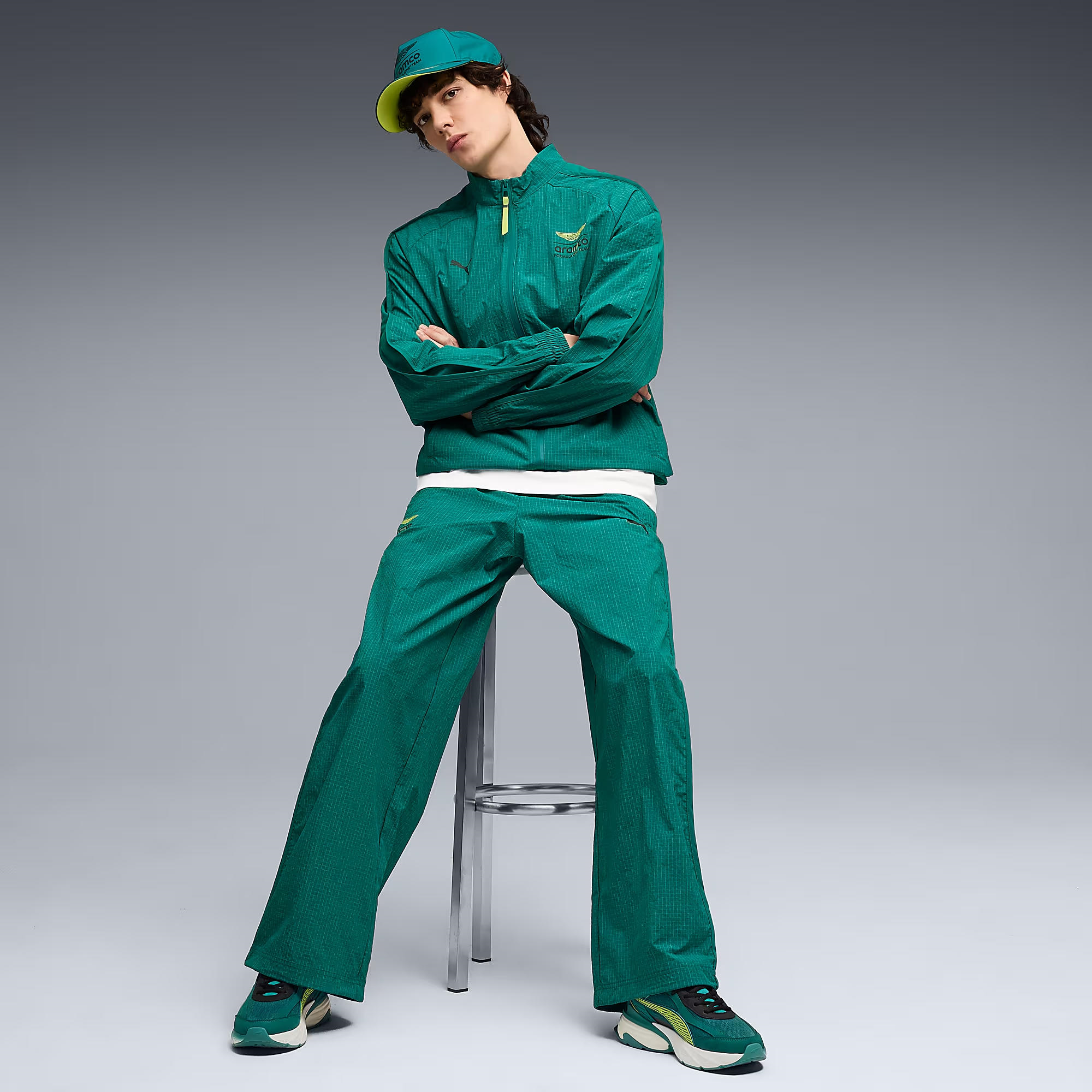 Puma AMF1 T7 Oversized Erkek Sweatshirt