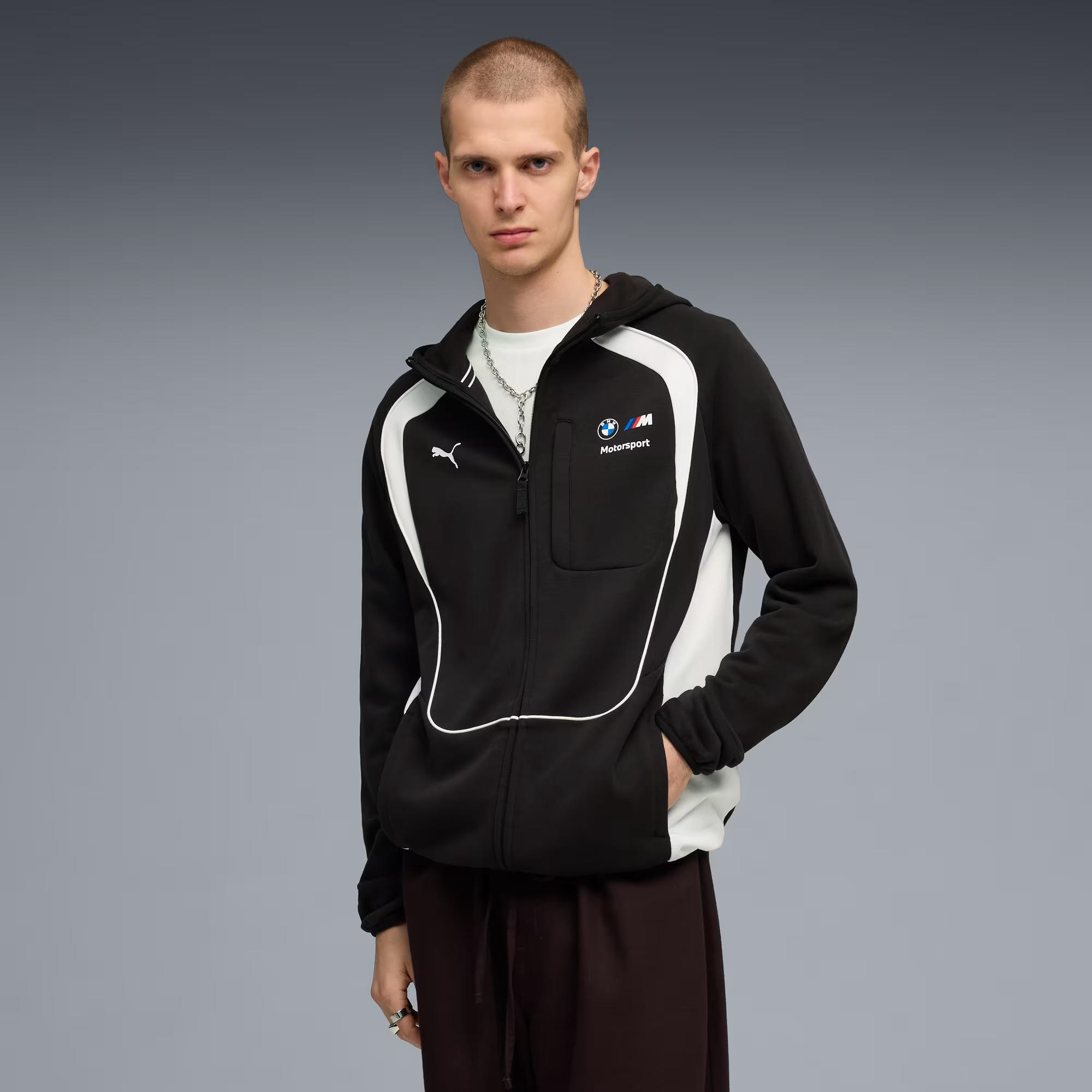 Puma BMW Motorsport Sportswear FZ Erkek Sweatshirt