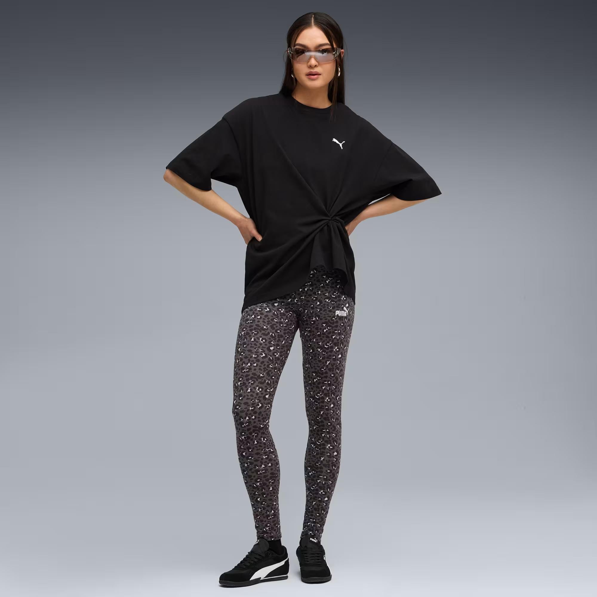 Puma Essentials Animal Print Kadın Tayt
