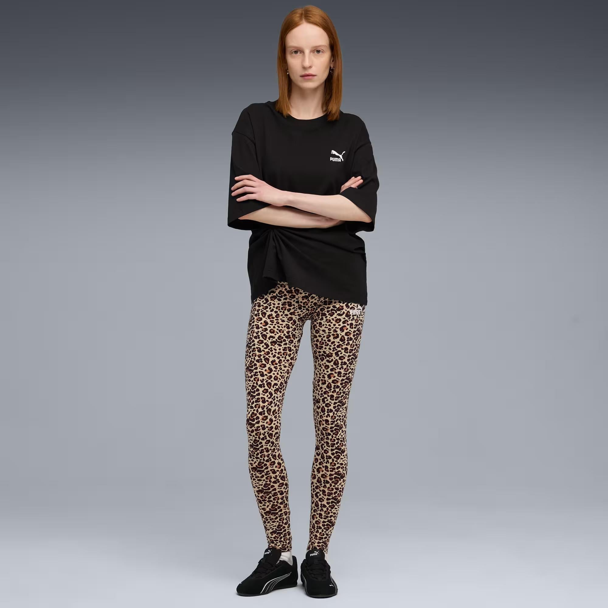 Puma Essentials Animal Print Kadın Tayt