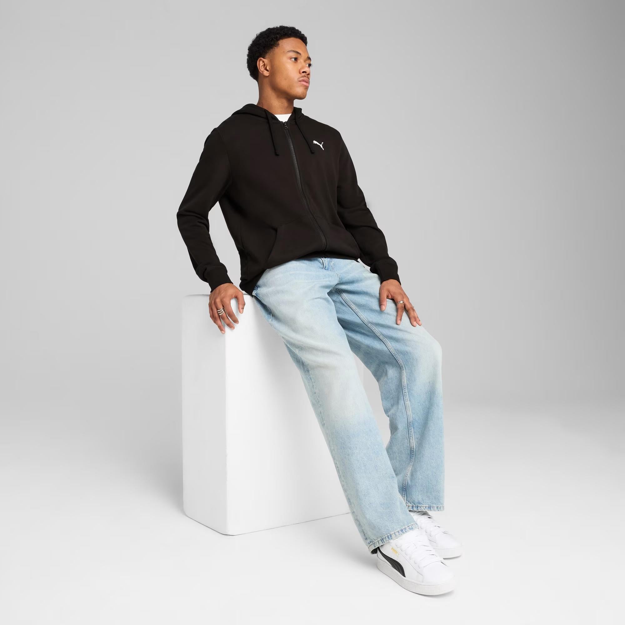 Puma Essentials French Terry Erkek Sweatshirt