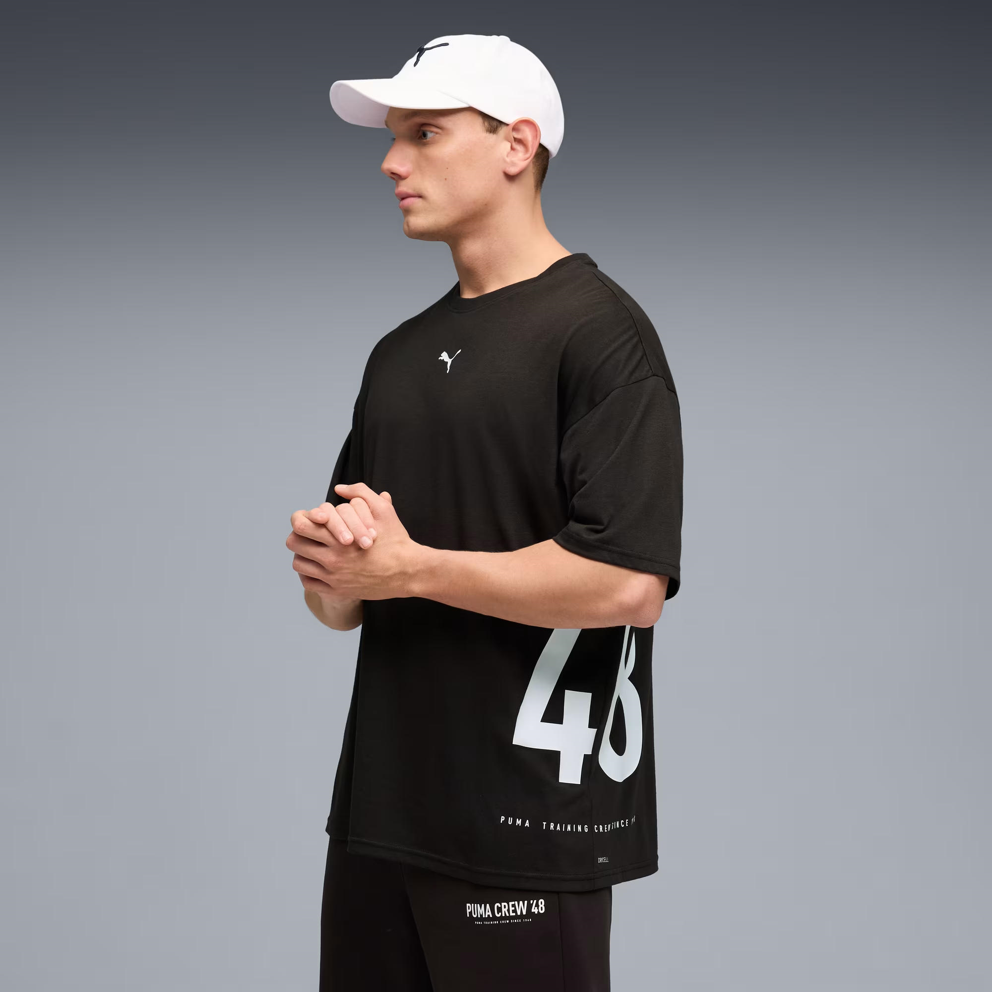 Puma Graphics Training Oversized Erkek Tişört