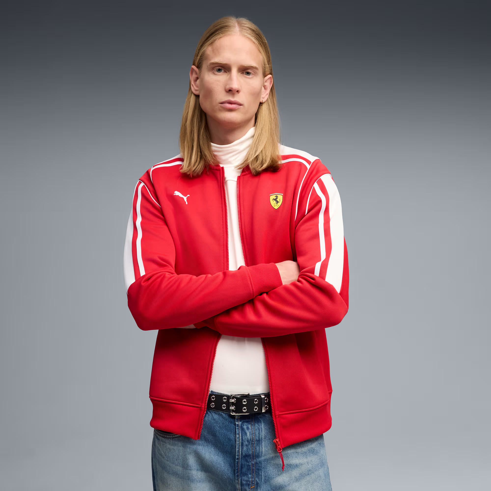 Puma Scuderia Ferrari MT7 Erkek Sweatshirt
