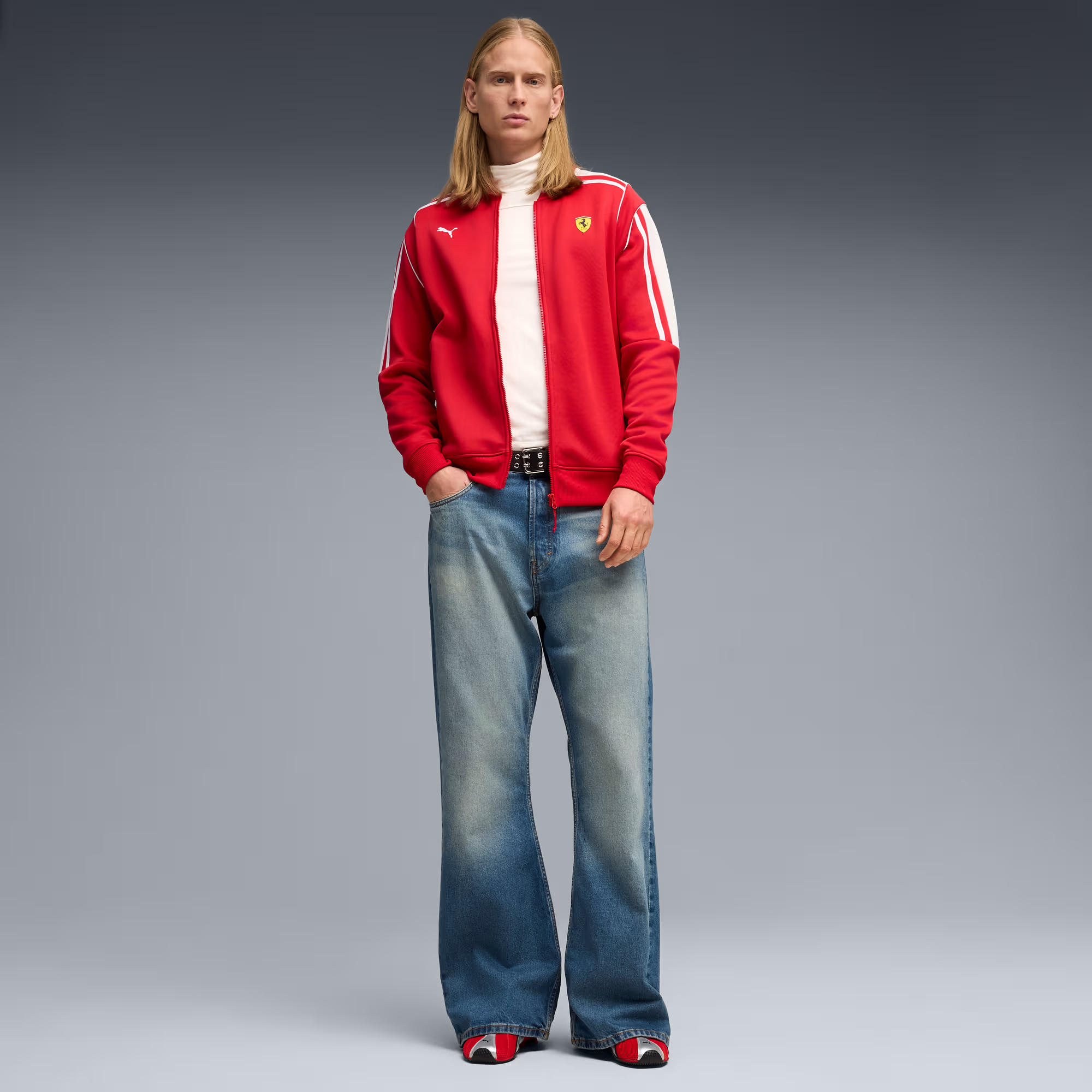 Puma Scuderia Ferrari MT7 Erkek Sweatshirt