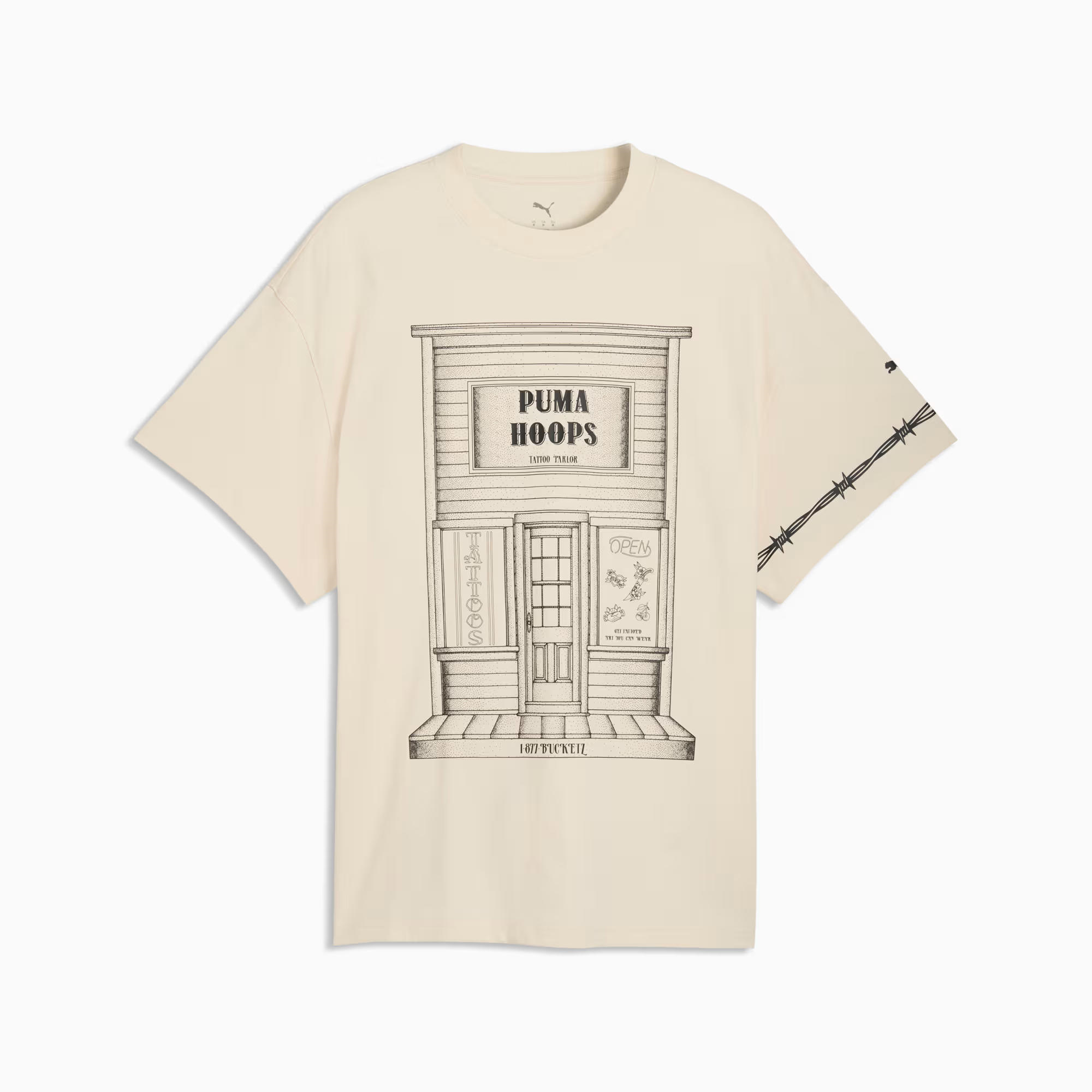 Puma Swish NInk Oversized Basketball Erkek Tişört