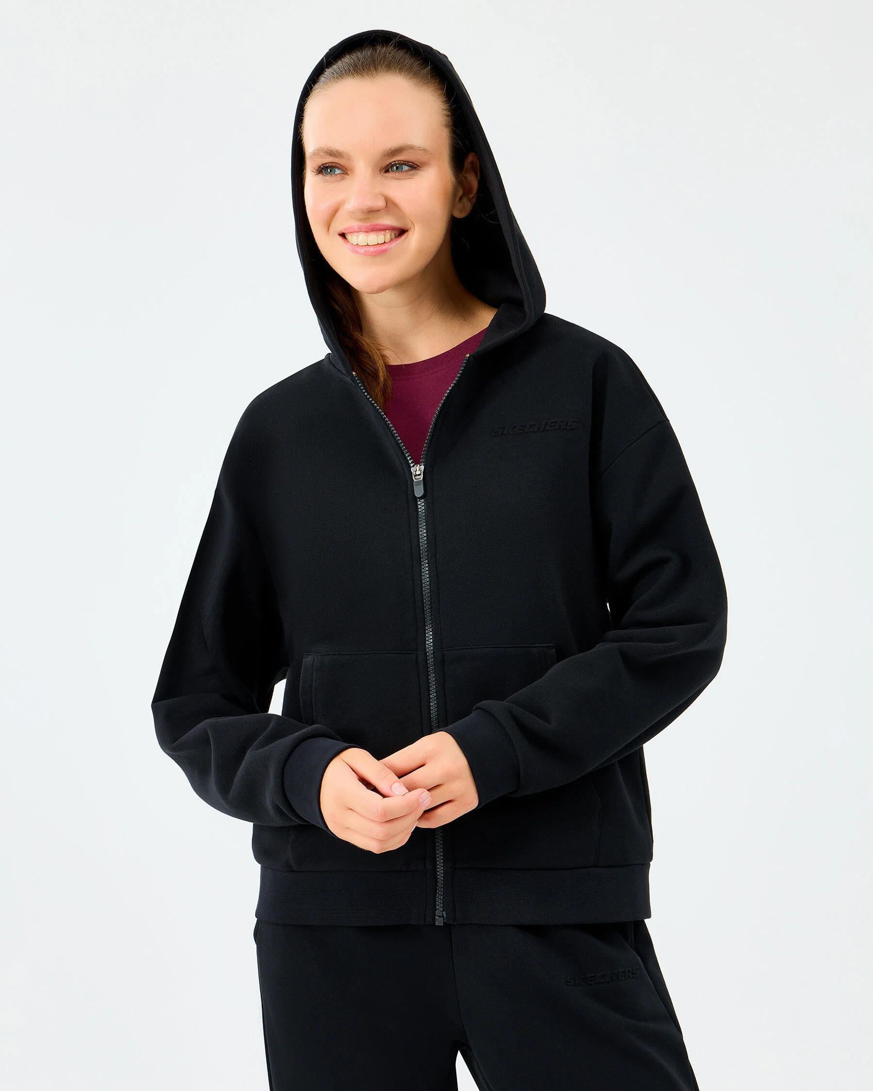 Skechers Essential Full Zip Kadın Sweatshirt