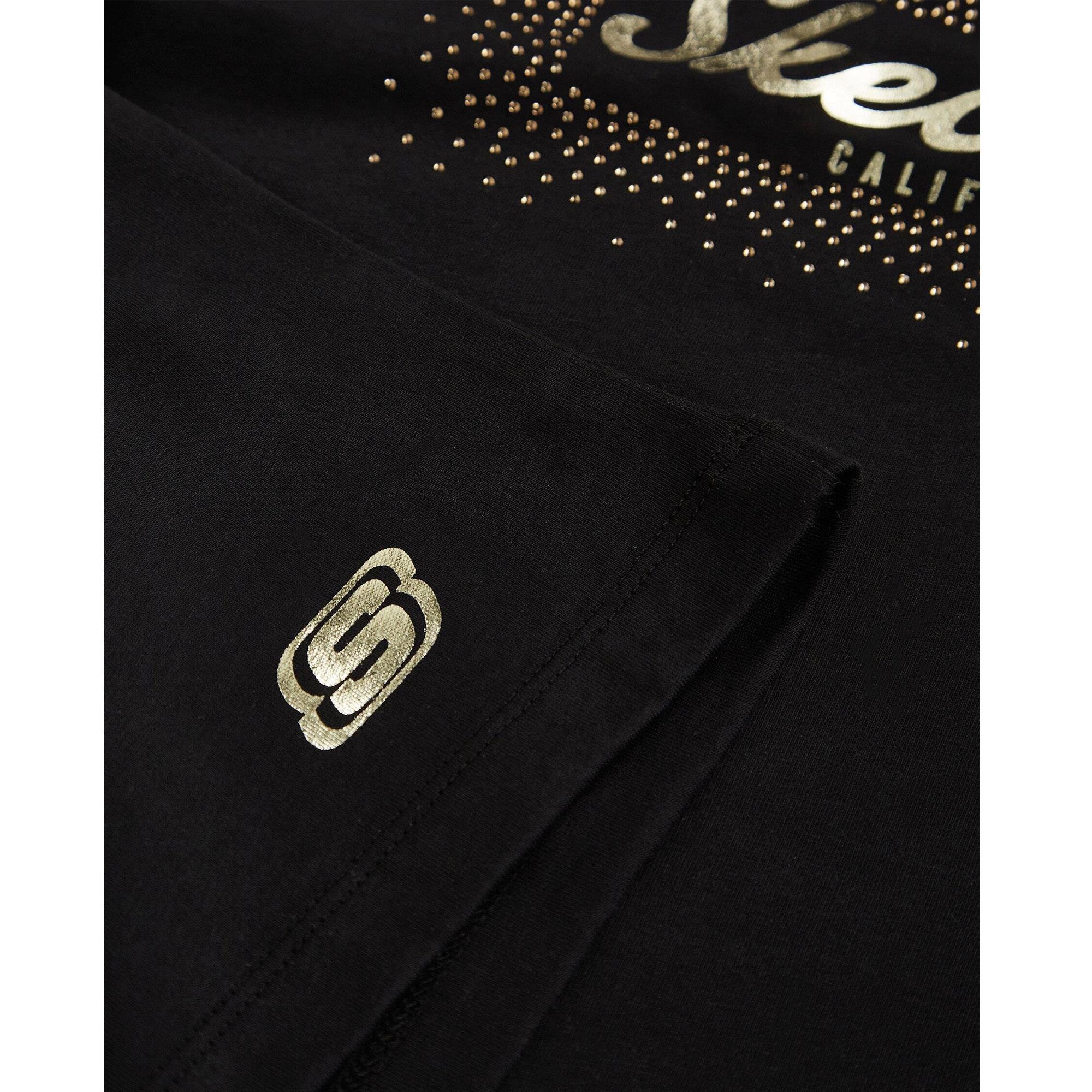 Skechers Graphic Tee Shiny Logo Kadın Tişört