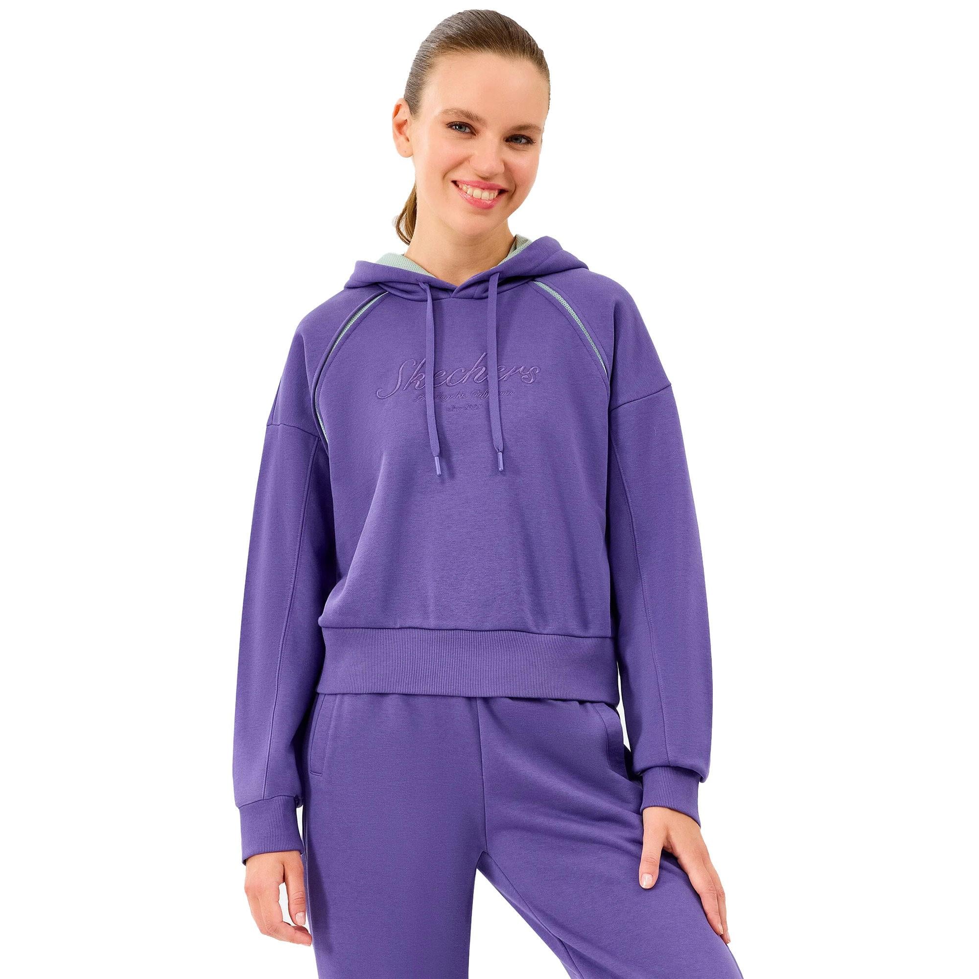 Skechers Hoodie Kadın Sweatshirt