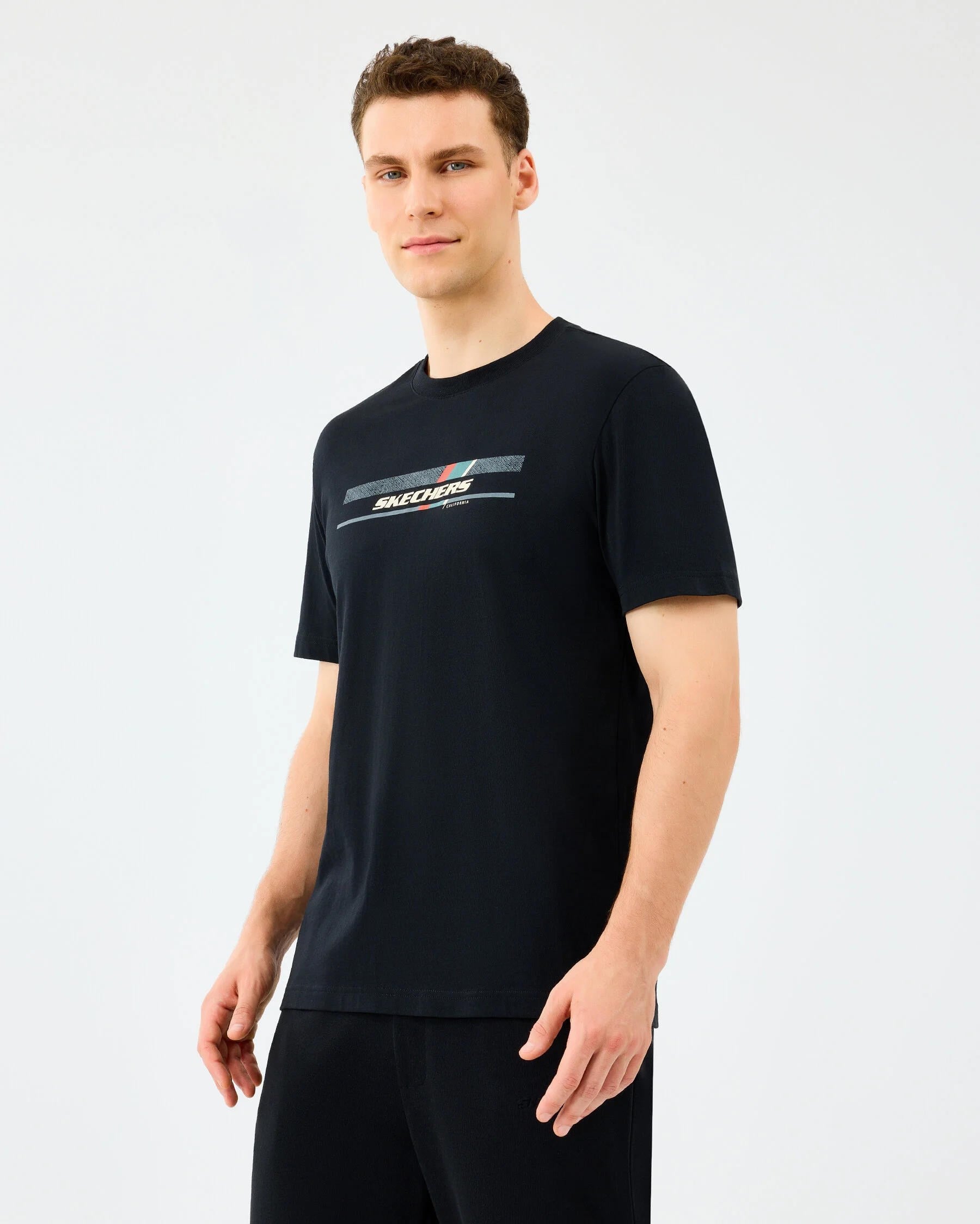 Skechers Light Fabrict-shirt Erkek Tişört