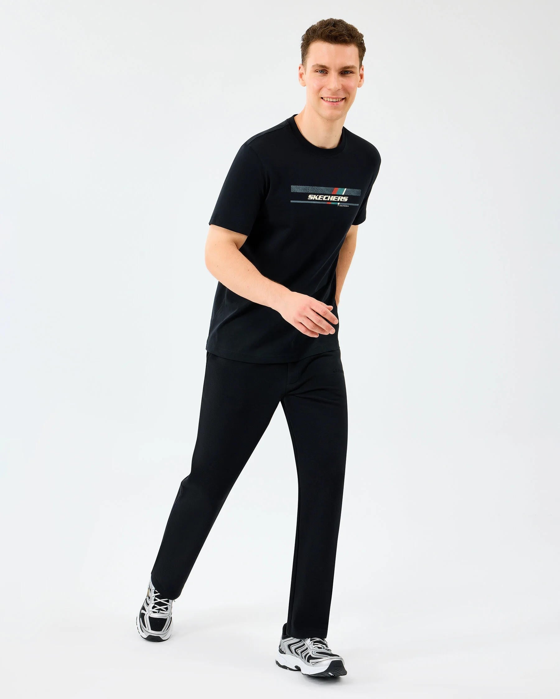 Skechers Light Fabrict-shirt Erkek Tişört