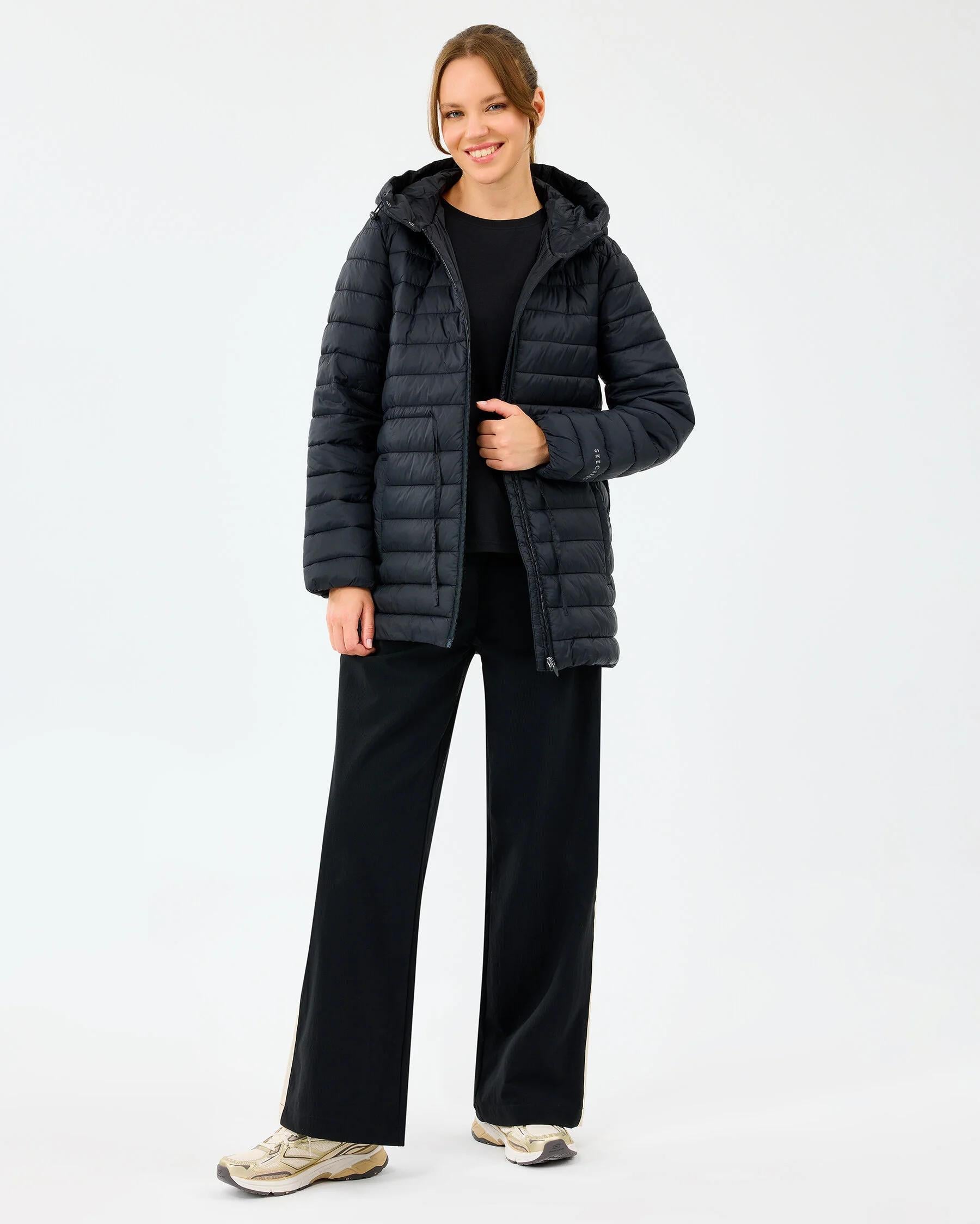 Skechers Light Weight Quilted Kadın Mont