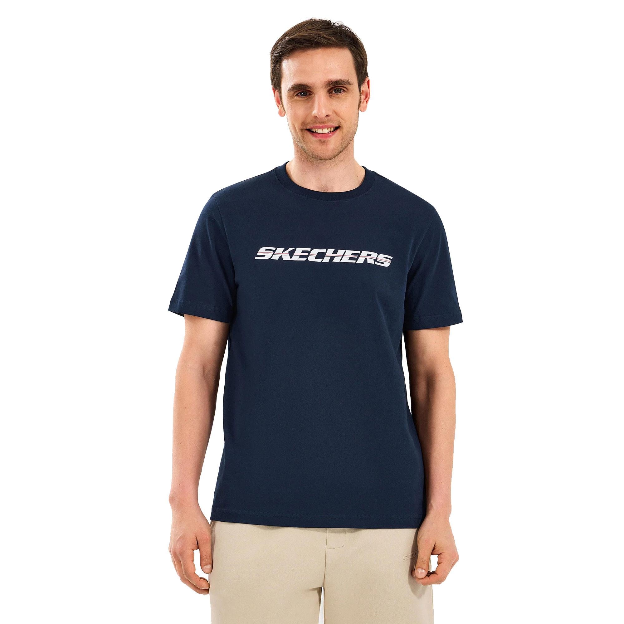 Skechers Lightweight Graphic Erkek Tişört