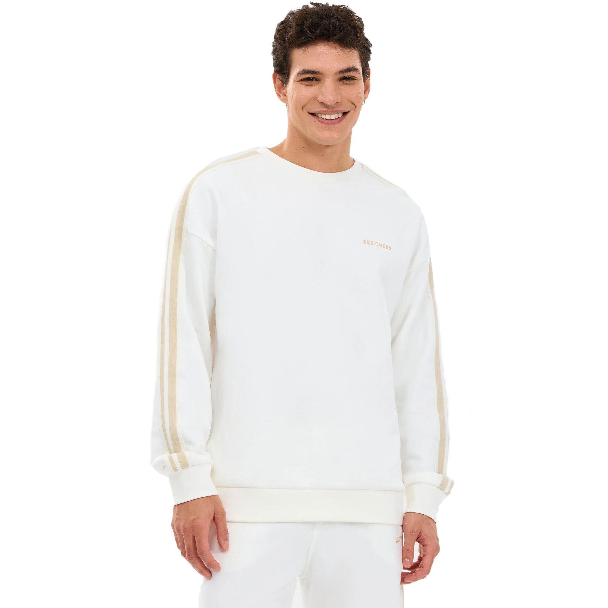 Skechers Lw Fleece Crew Neck Erkek Sweatshirt