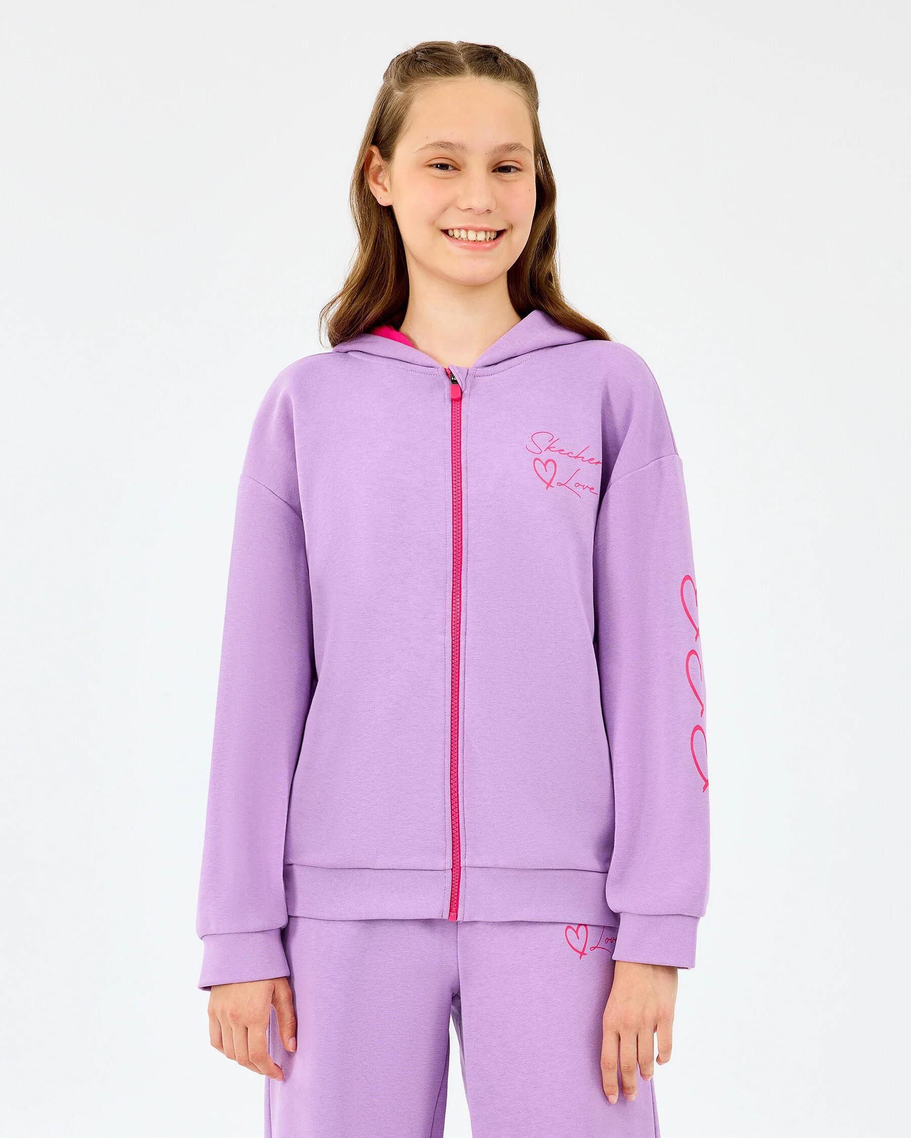 Skechers Lw Fleece Full Zip Çocuk Sweatshirt