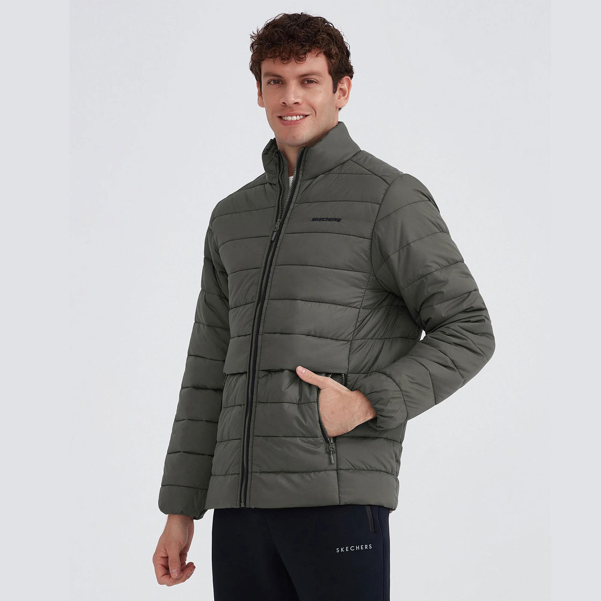 Skechers Outerwear Padded Erkek Mont
