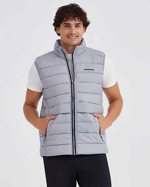 Skechers Outerwear Padded Vest Erkek Yelek