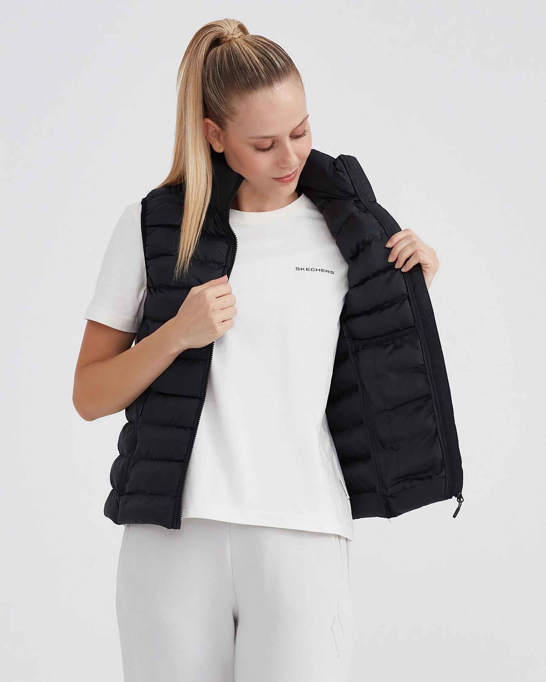 Skechers Outerwear Padded Vest Kadın Yelek