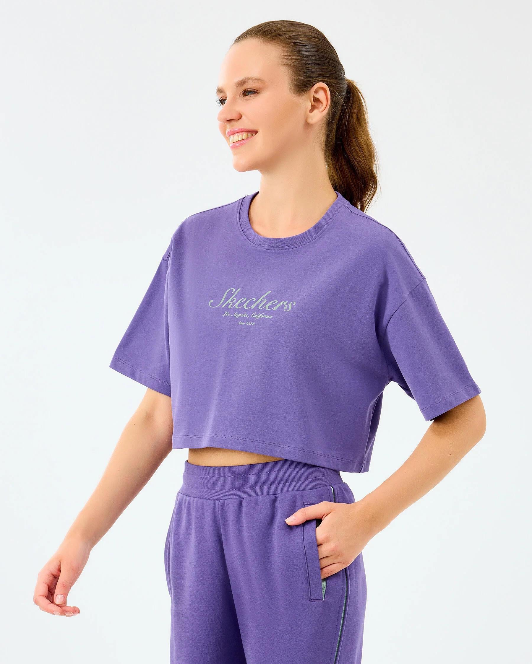 Skechers Outerwear Polar Lining Paded Kadın Tişört