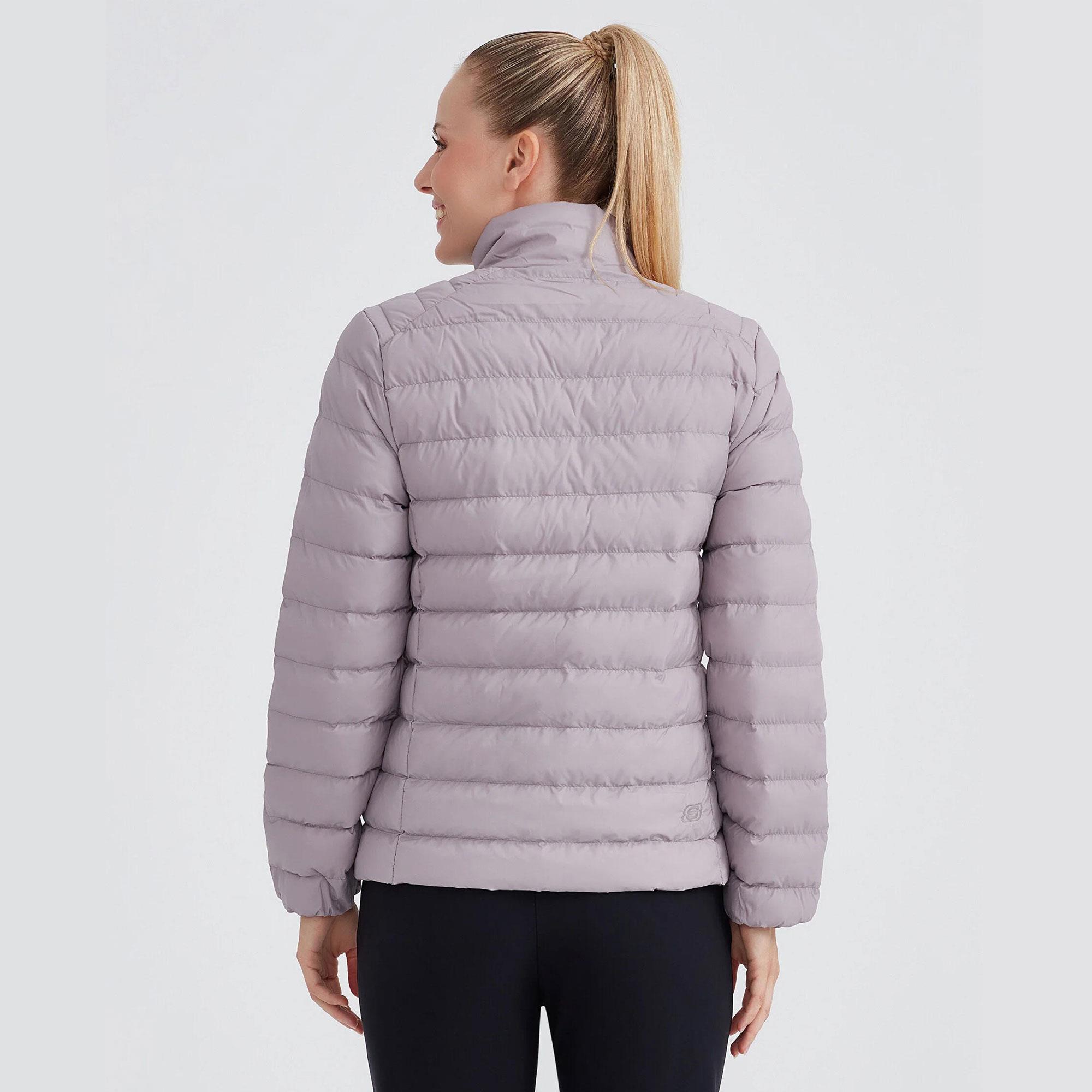 Skechers Outerwear Pop Up Detailed Padded Kadın Mont