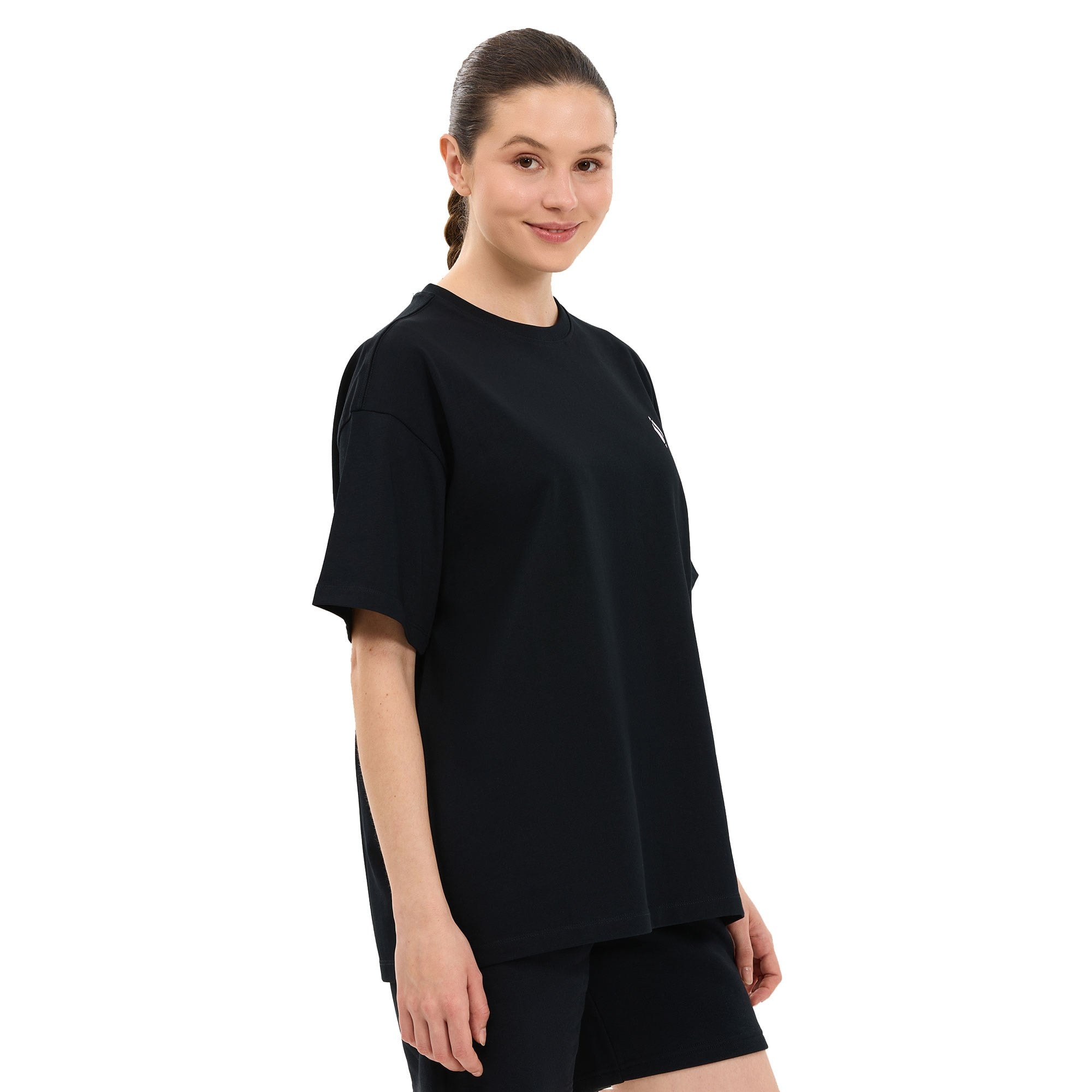 Skechers Oversize Fit Graphic Kadın Tişört