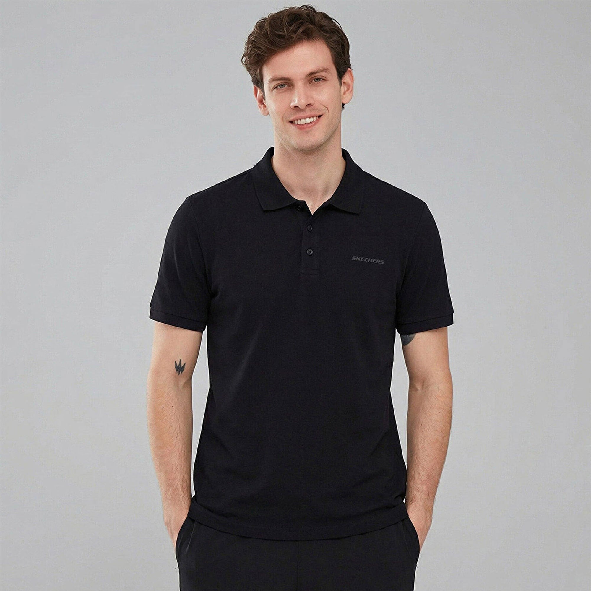 Skechers Polo Short Sleeve Erkek Tişört
